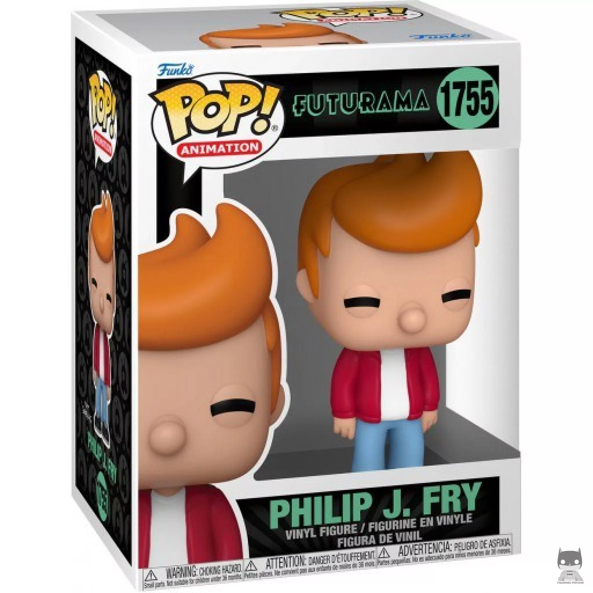 Figurine Funko POP Philip J. Fry avec boîte