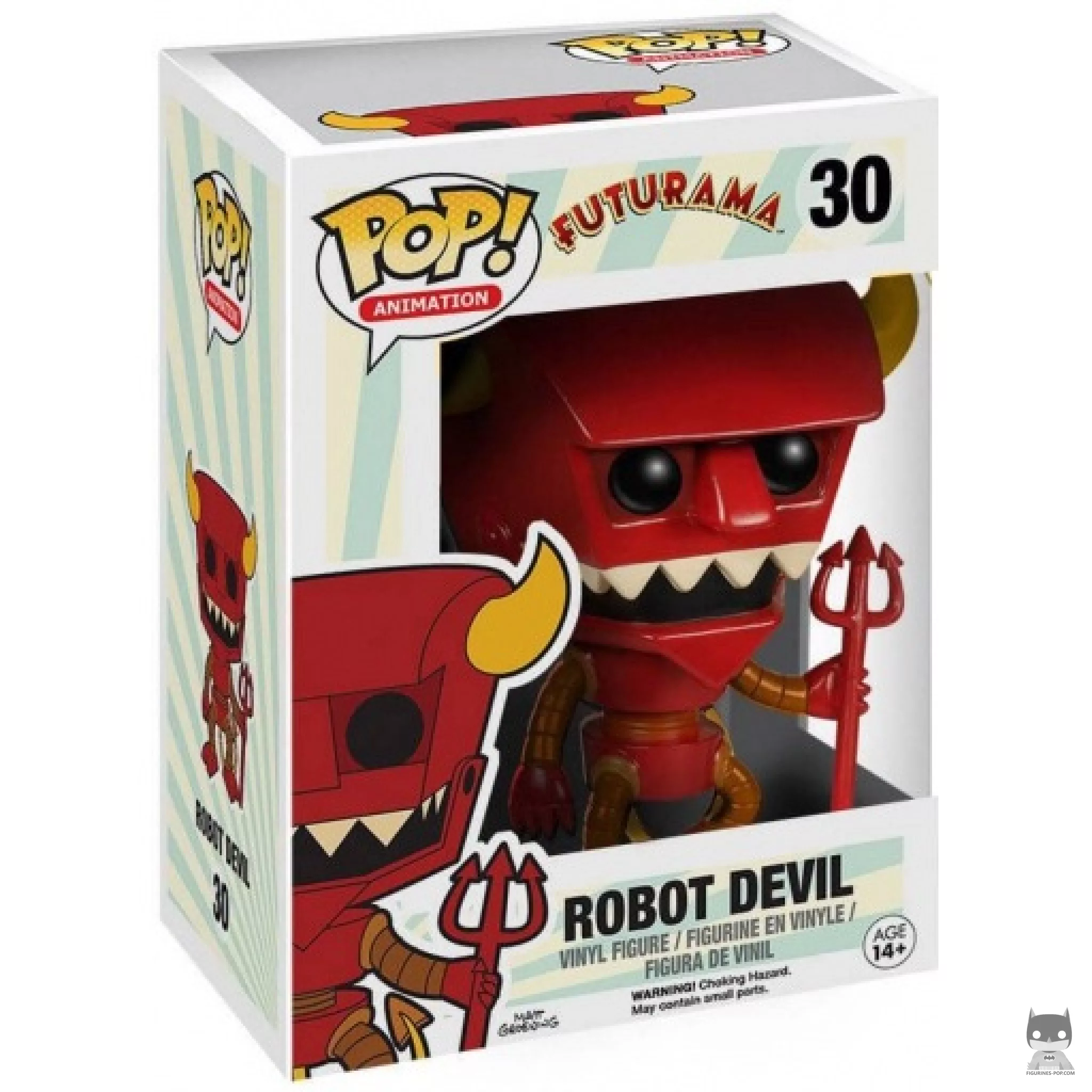 Figurine Funko POP Robot Devil avec boîte