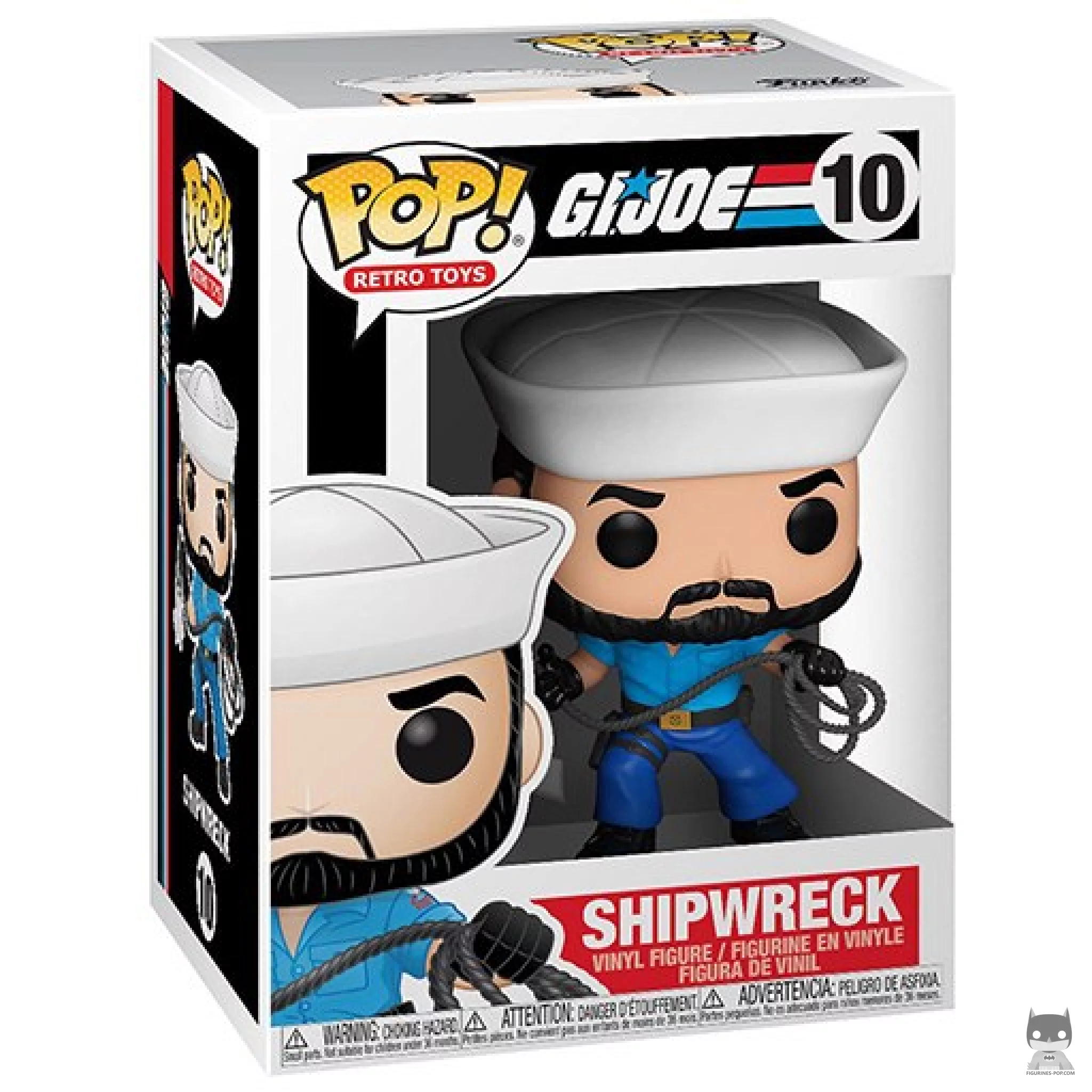 Figurine Funko POP Shipwreck avec boîte