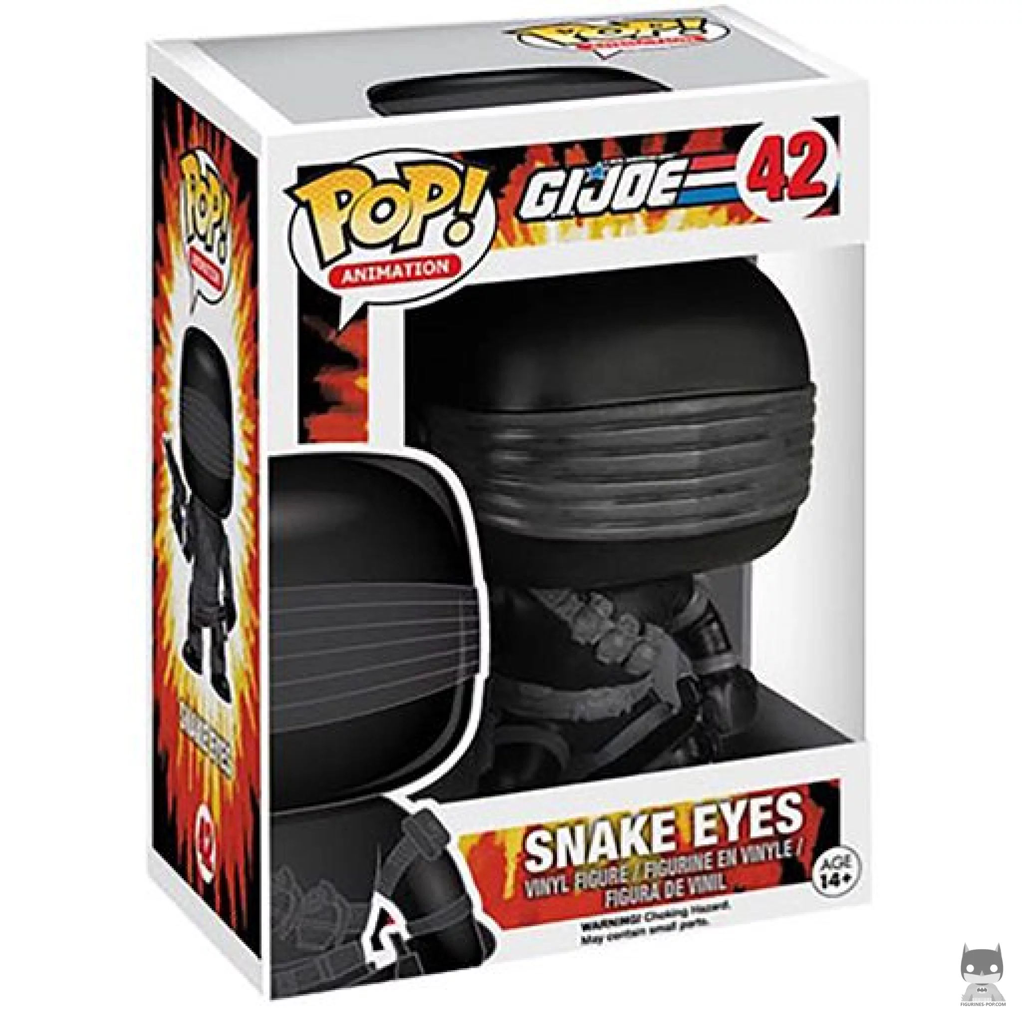Figurine Funko POP Snake Eyes avec boîte