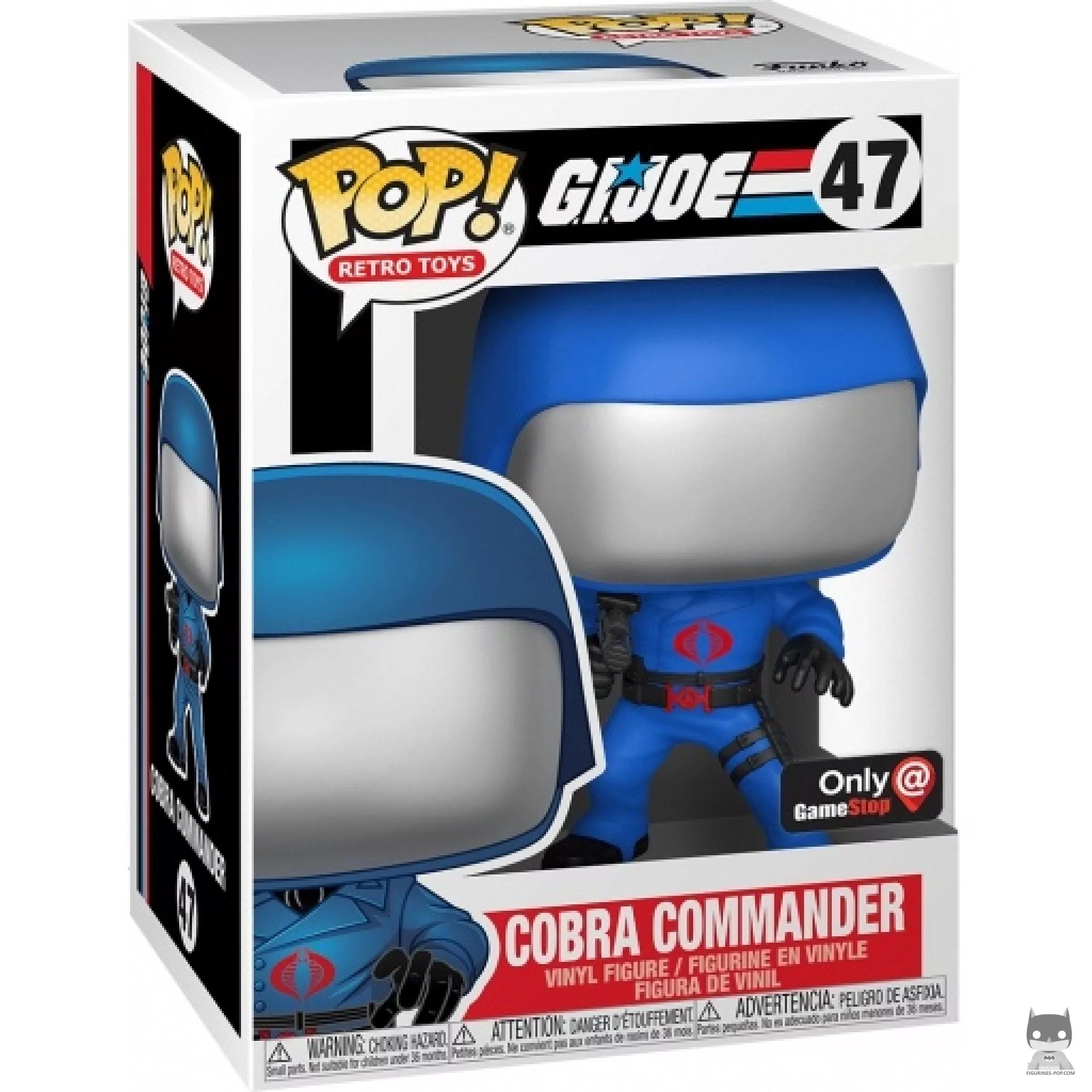 Figurine Funko POP Cobra Commander avec boîte