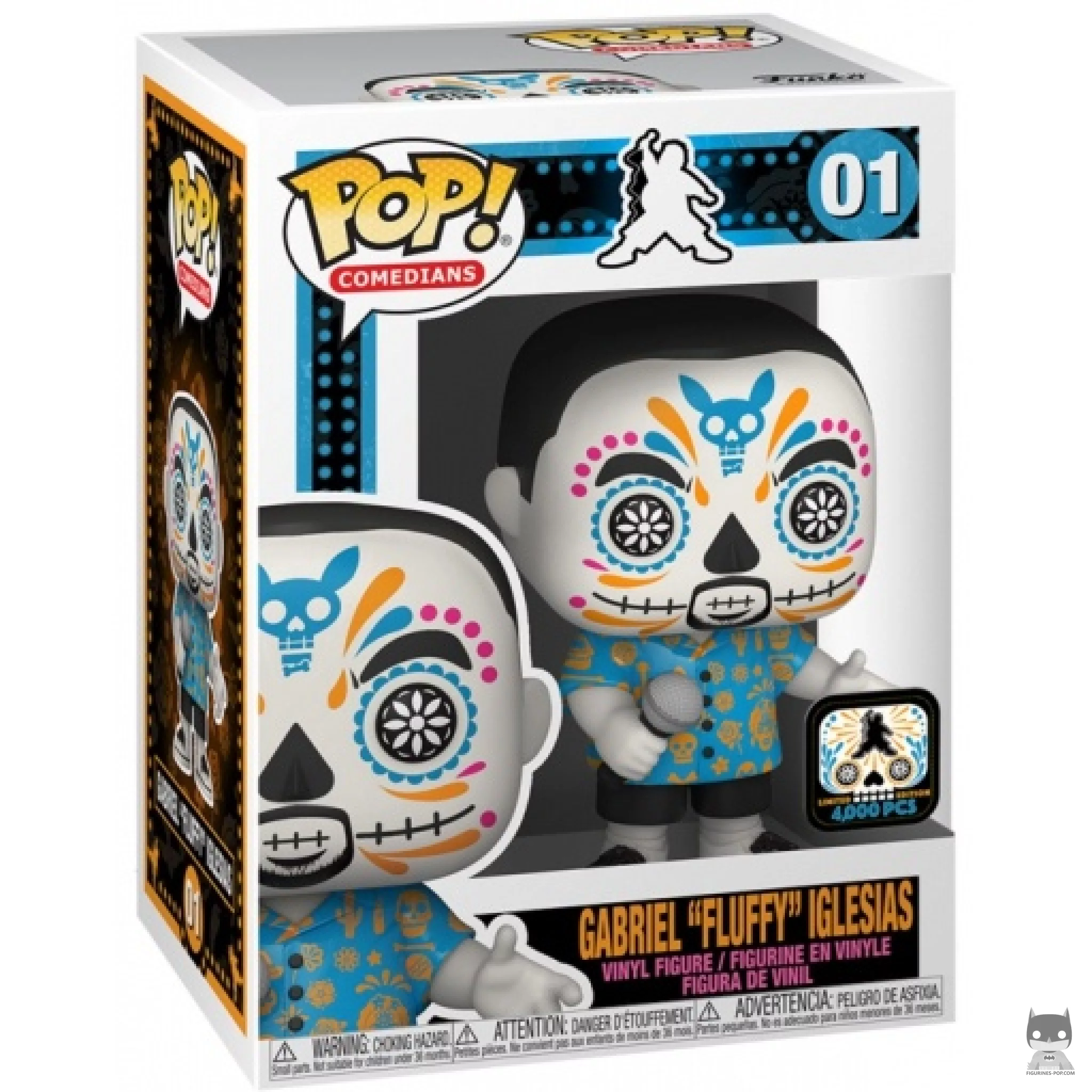 Figurine Funko POP Gabriel "Fluffy" Iglesias avec boîte