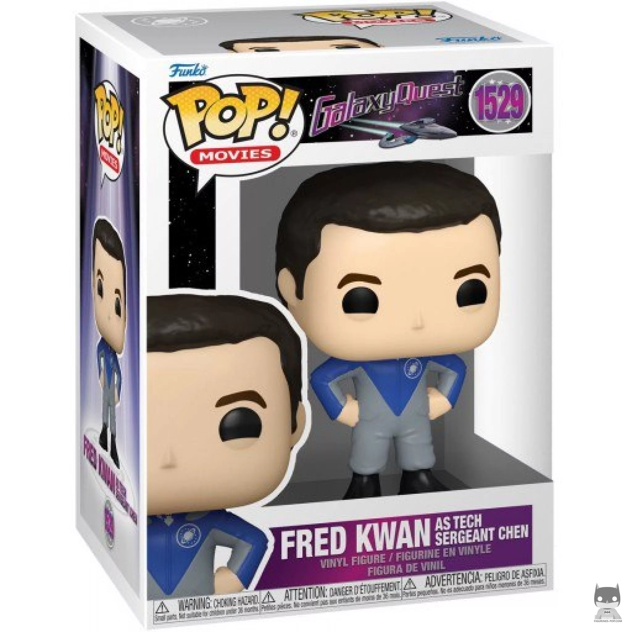 Figurine Funko POP Fred Kwan en Sergent Technicien Chen avec boîte