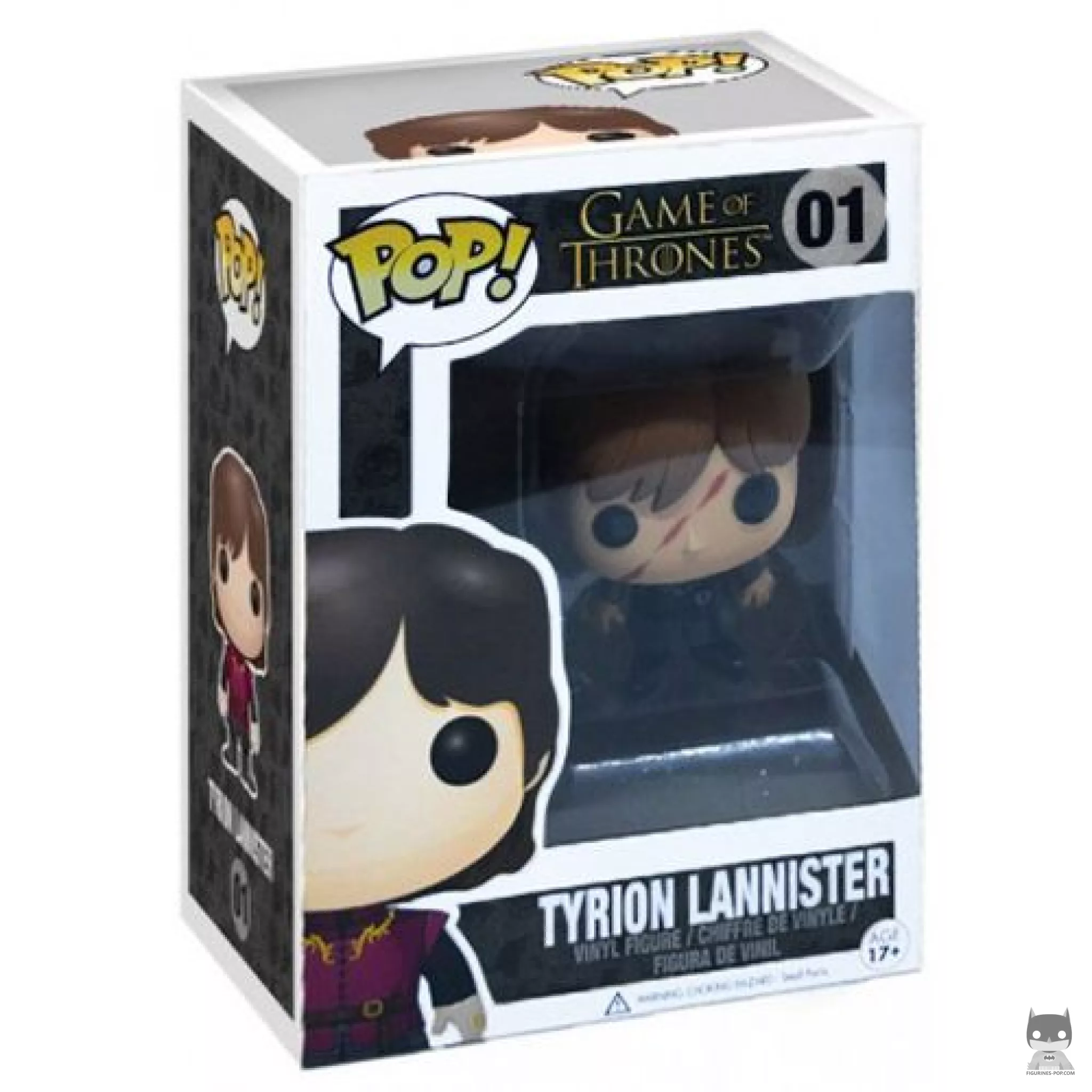 Figurine Funko POP Tyrion Lannister (Effrayé) avec boîte