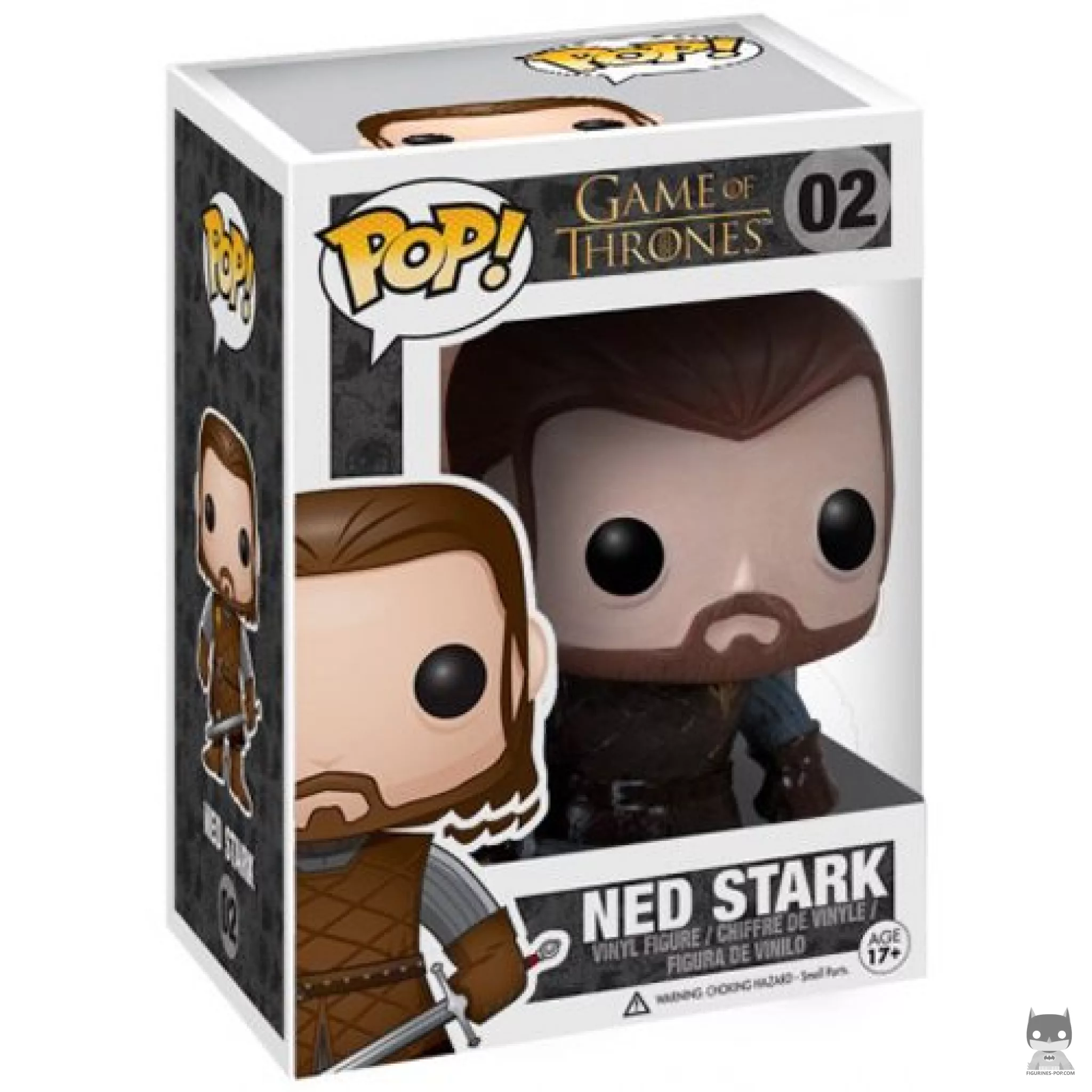 Figurine Funko POP Ned Stark avec boîte