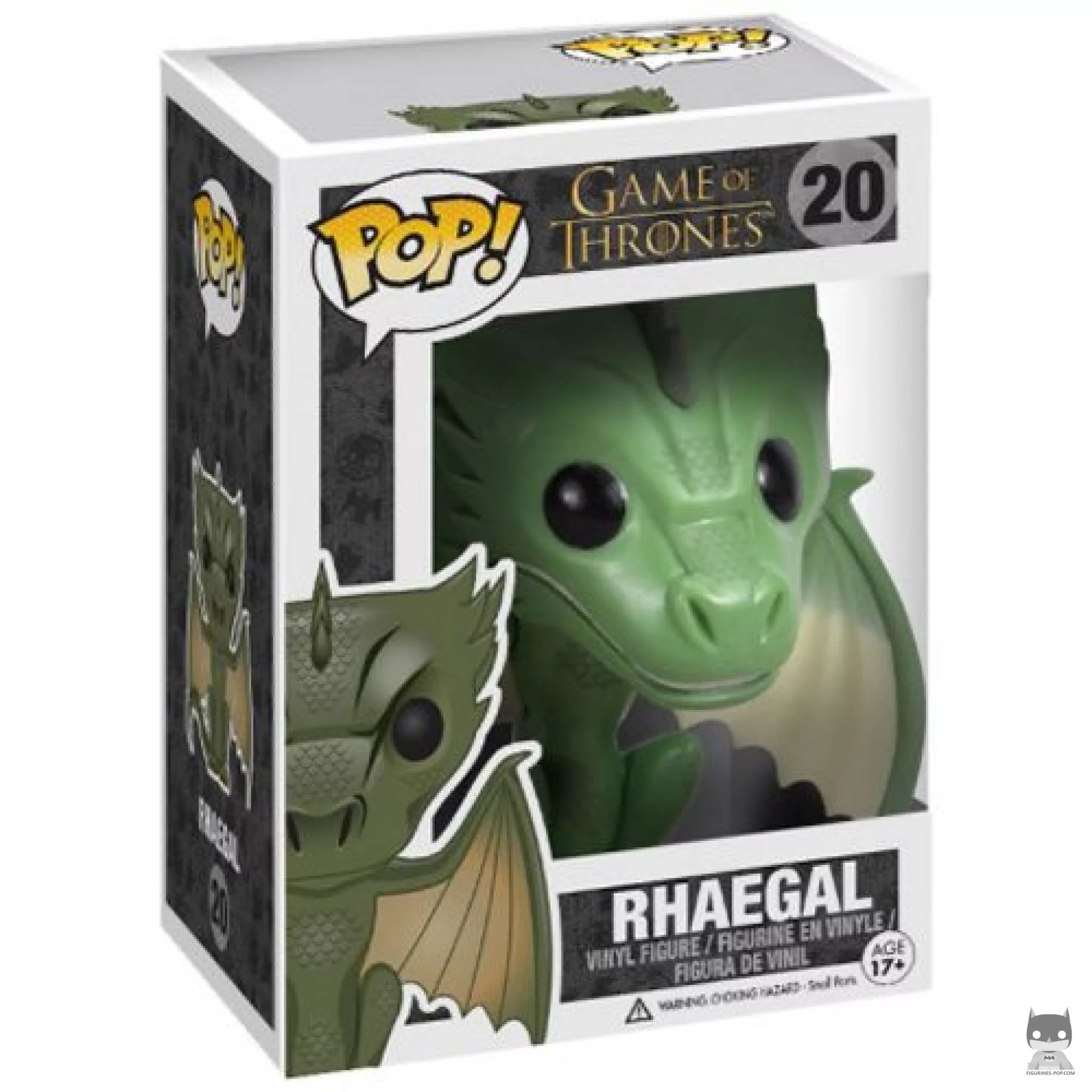 Figurine Funko POP Rhaegal avec boîte