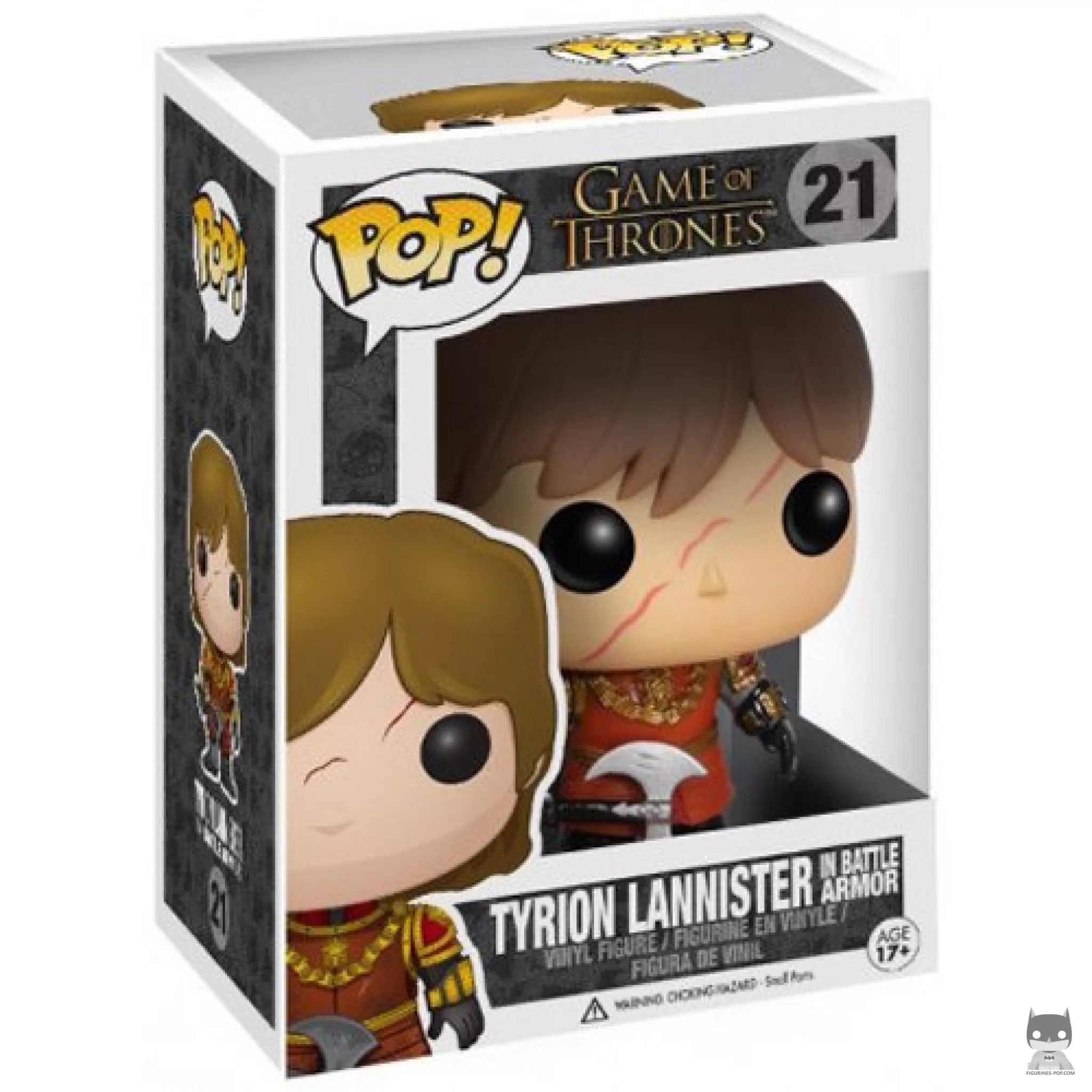 Figurine Funko POP Tyrion Lannister (avec Armure) avec boîte