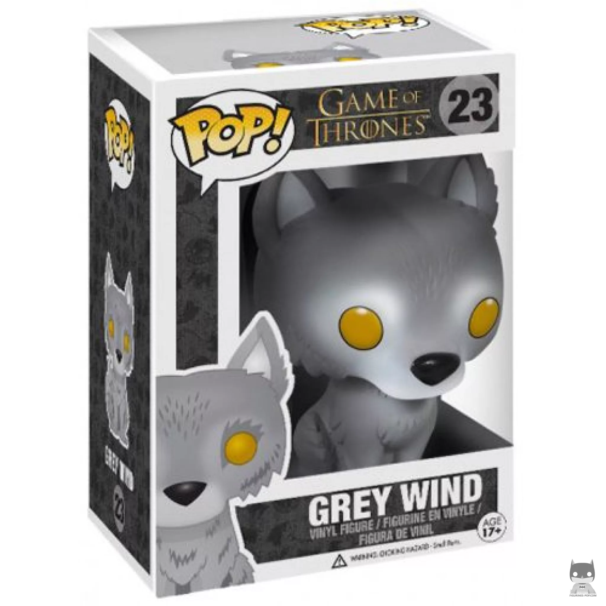 Figurine Funko POP Vent Gris avec boîte