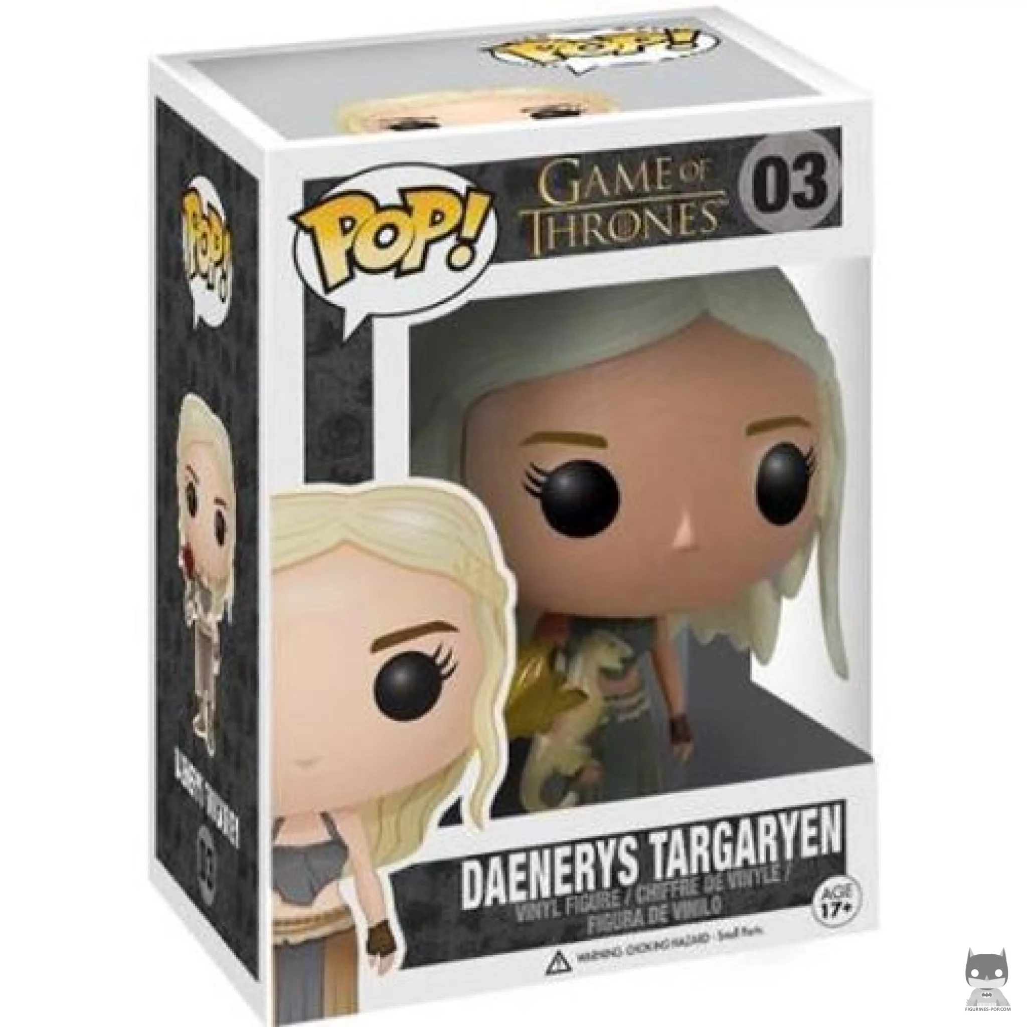 Figurine Funko POP Daenerys (Dragon Doré) avec boîte