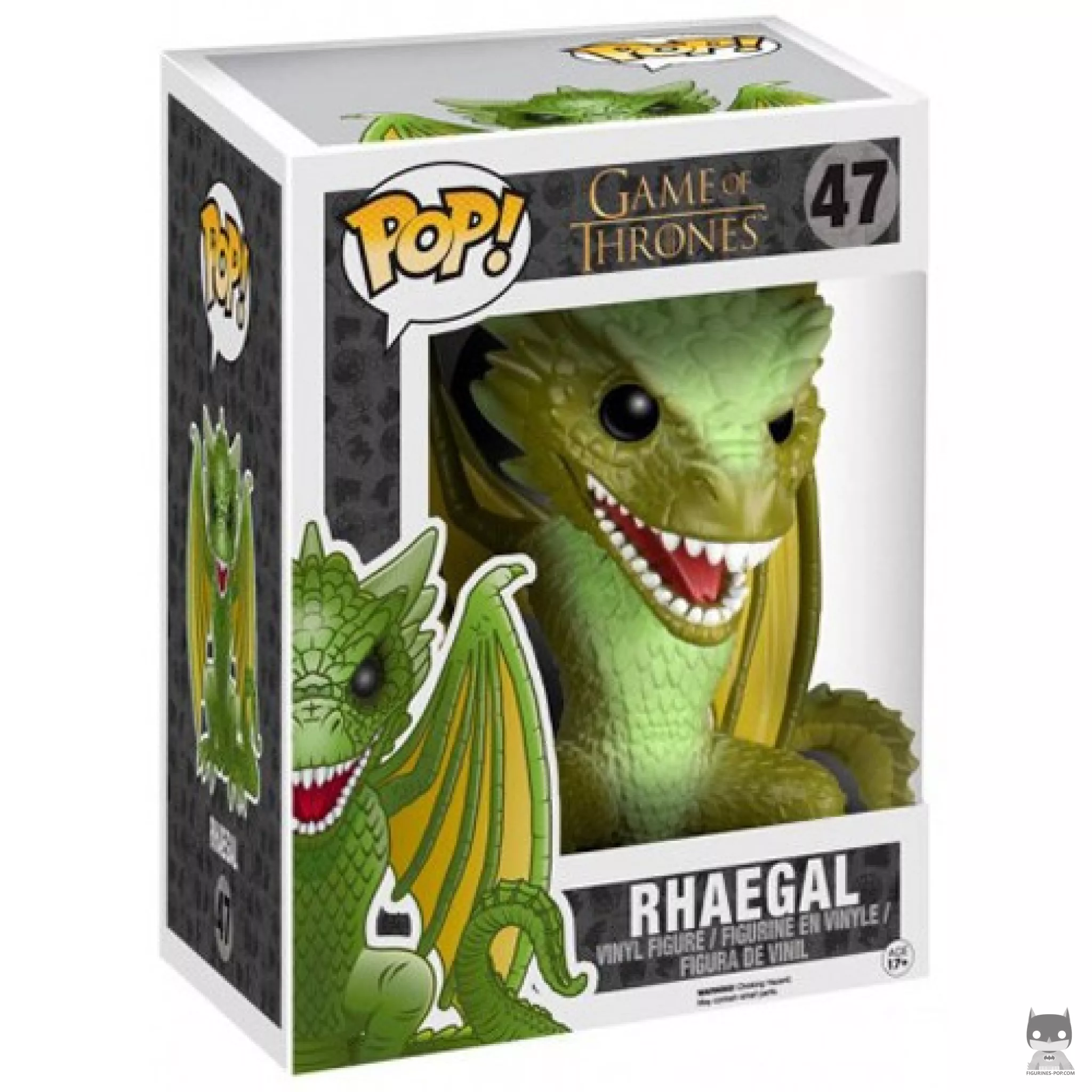 Figurine Funko POP Rhaegal (Supersized) avec boîte