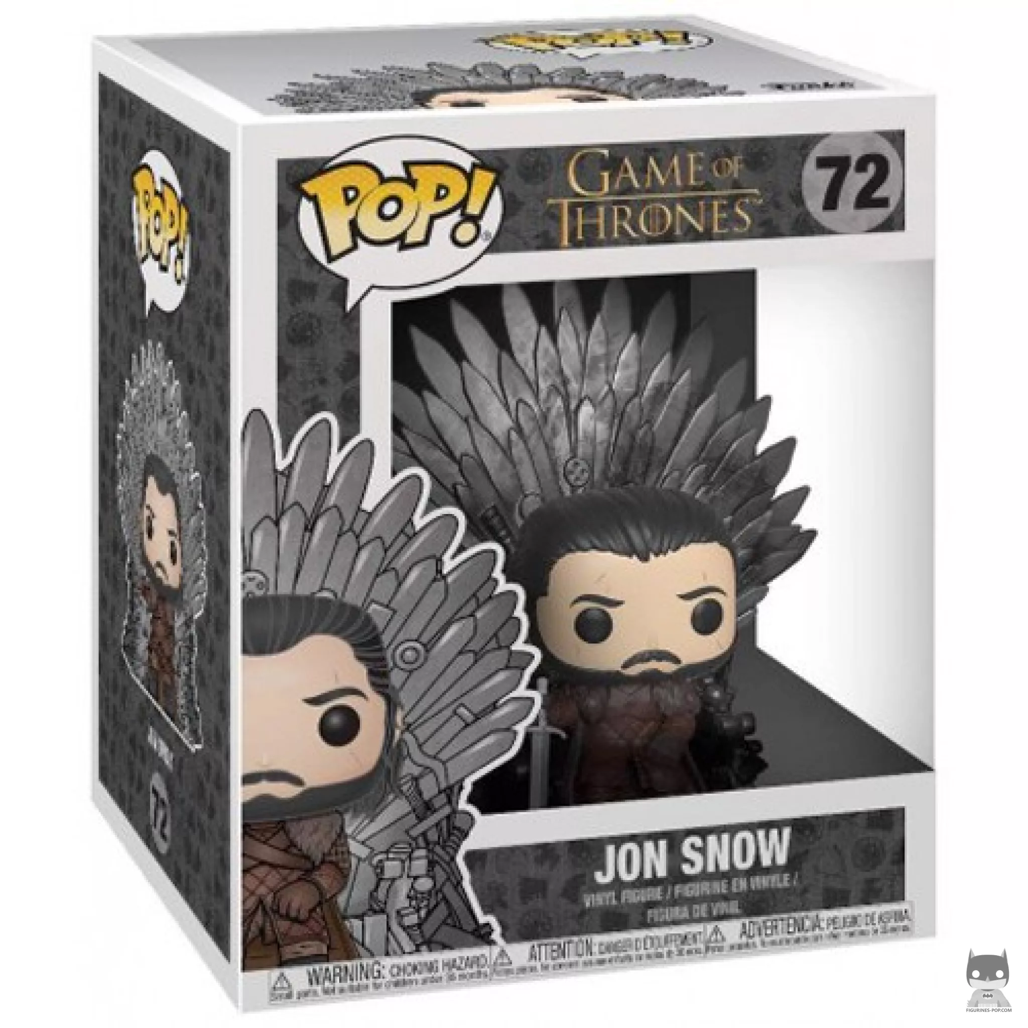 Figurine Funko POP Jon Snow (Trône de Fer) avec boîte