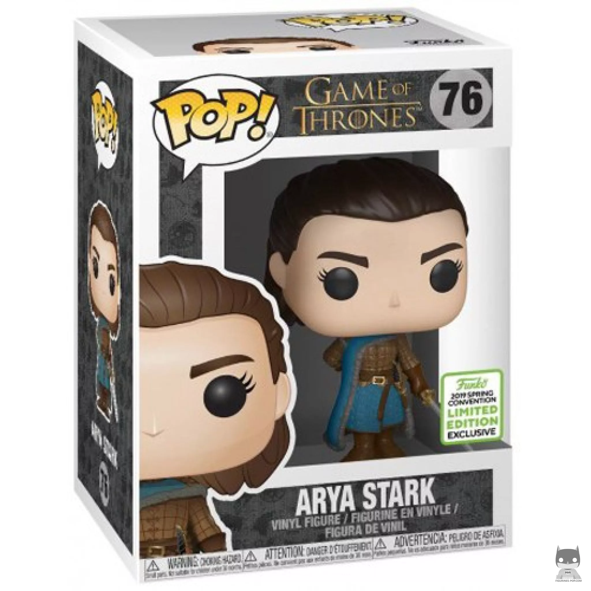 Figurine Funko POP Arya Stark avec boîte