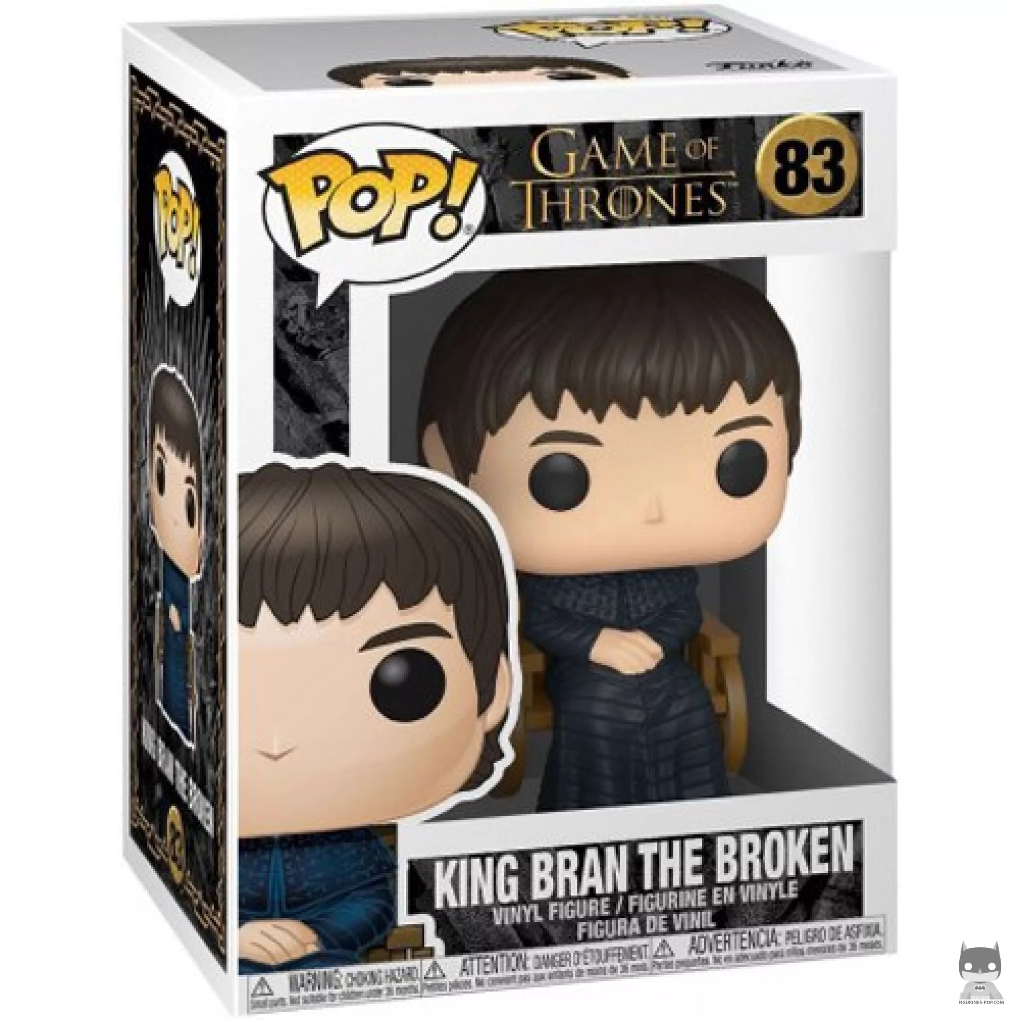 Figurine Funko POP Roi Bran le Brisé avec boîte
