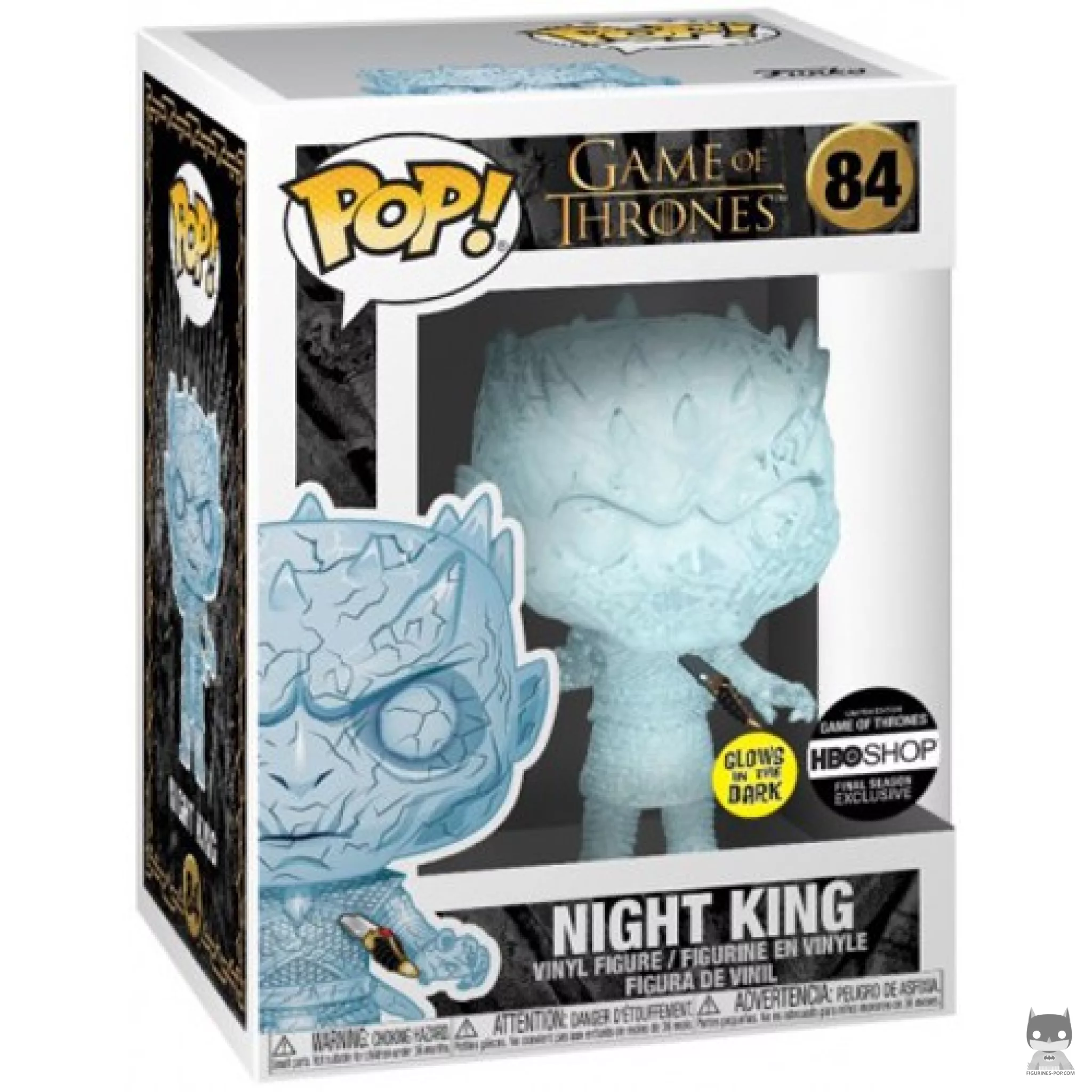 Figurine Funko POP Roi de la Nuit (Glow in the Dark) avec boîte