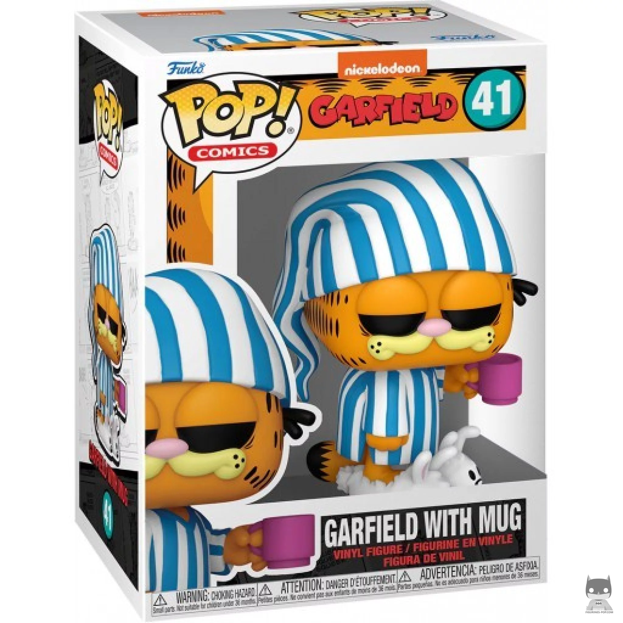 Figurine Funko POP Garfield avec Mug avec boîte