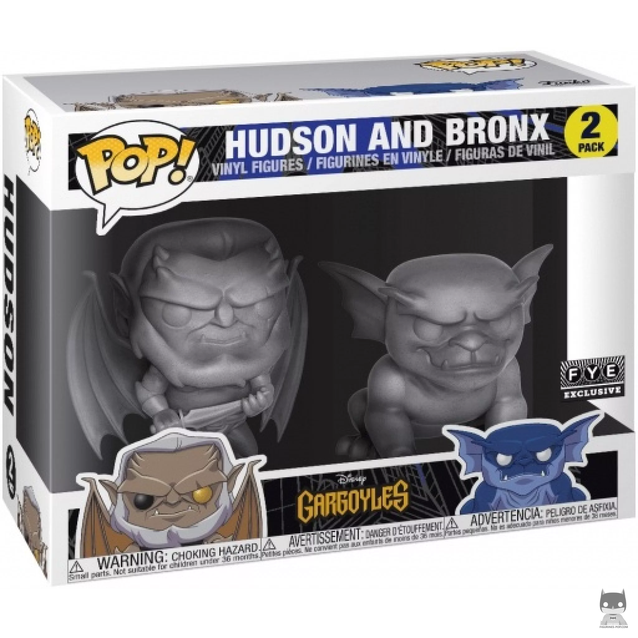 Figurine Funko POP Hudson & Bronx (Pierre) avec boîte