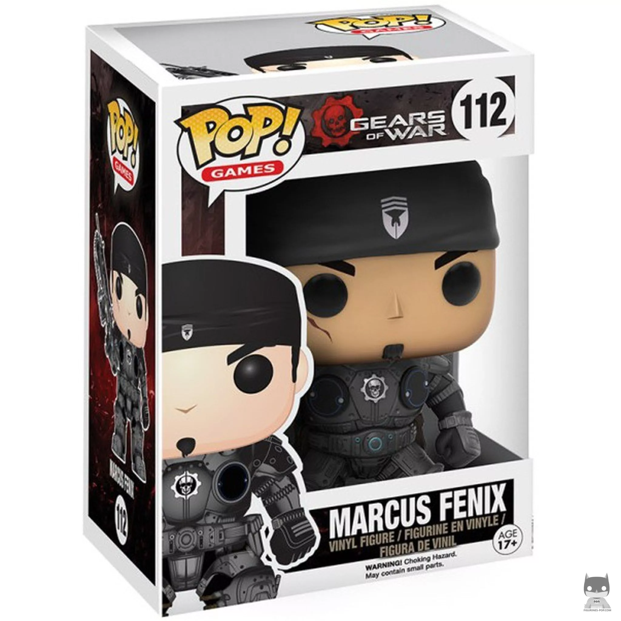 Figurine Funko POP Marcus Fenix avec boîte