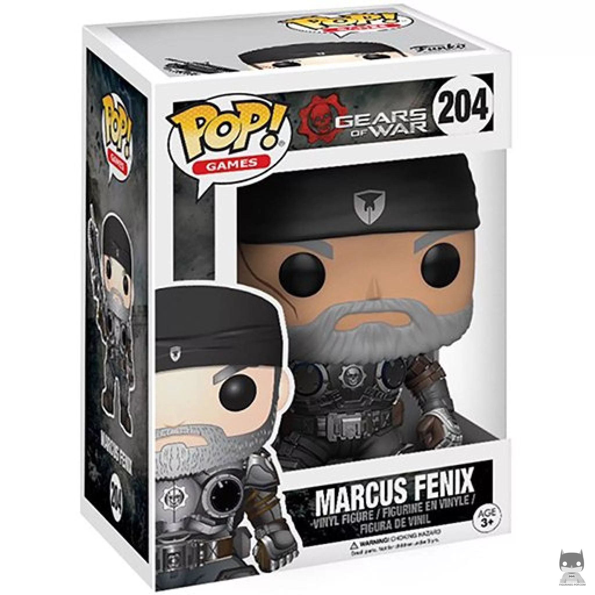 Figurine Funko POP Marcus Fenix (Agé) avec boîte
