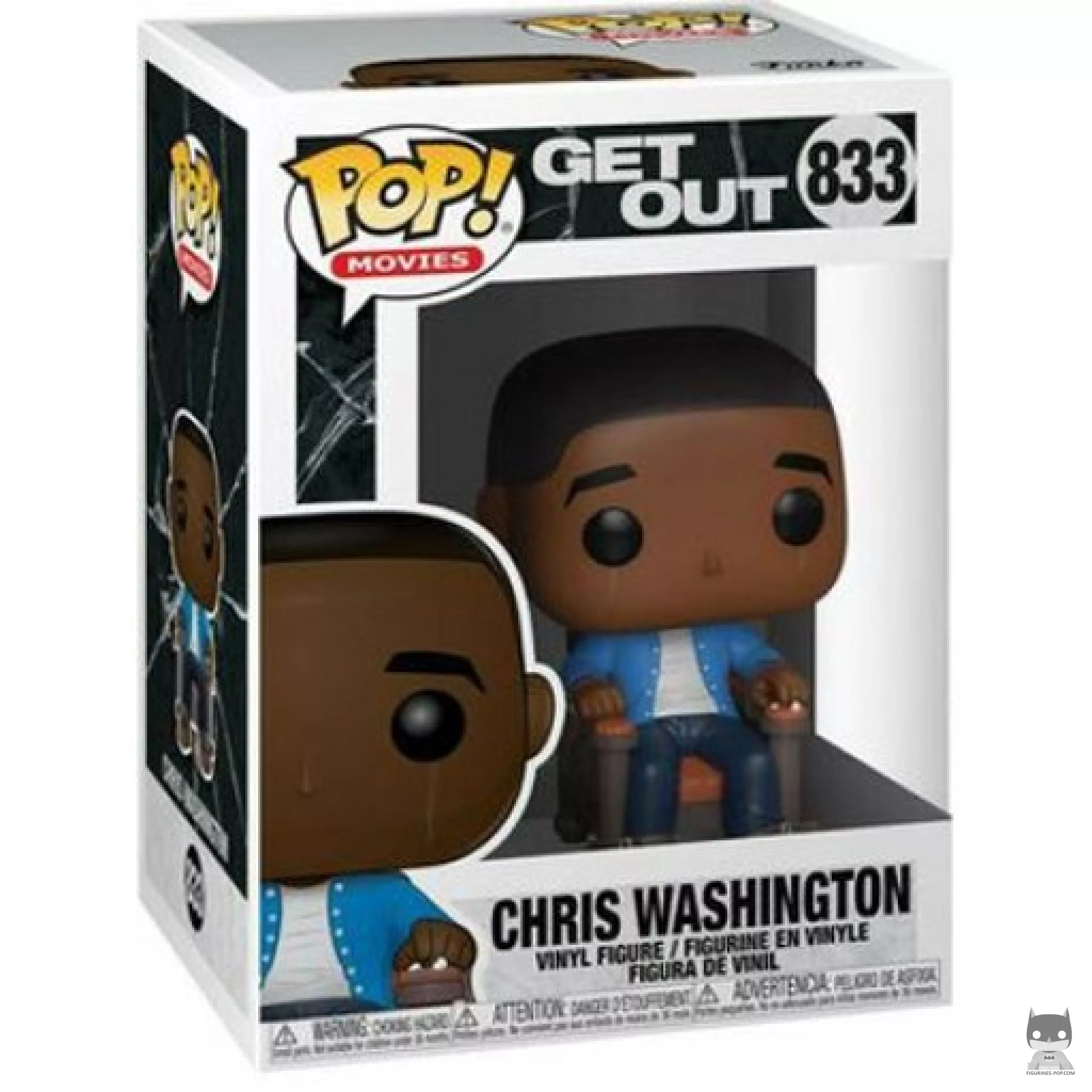 Figurine Funko POP Chris Washington avec boîte