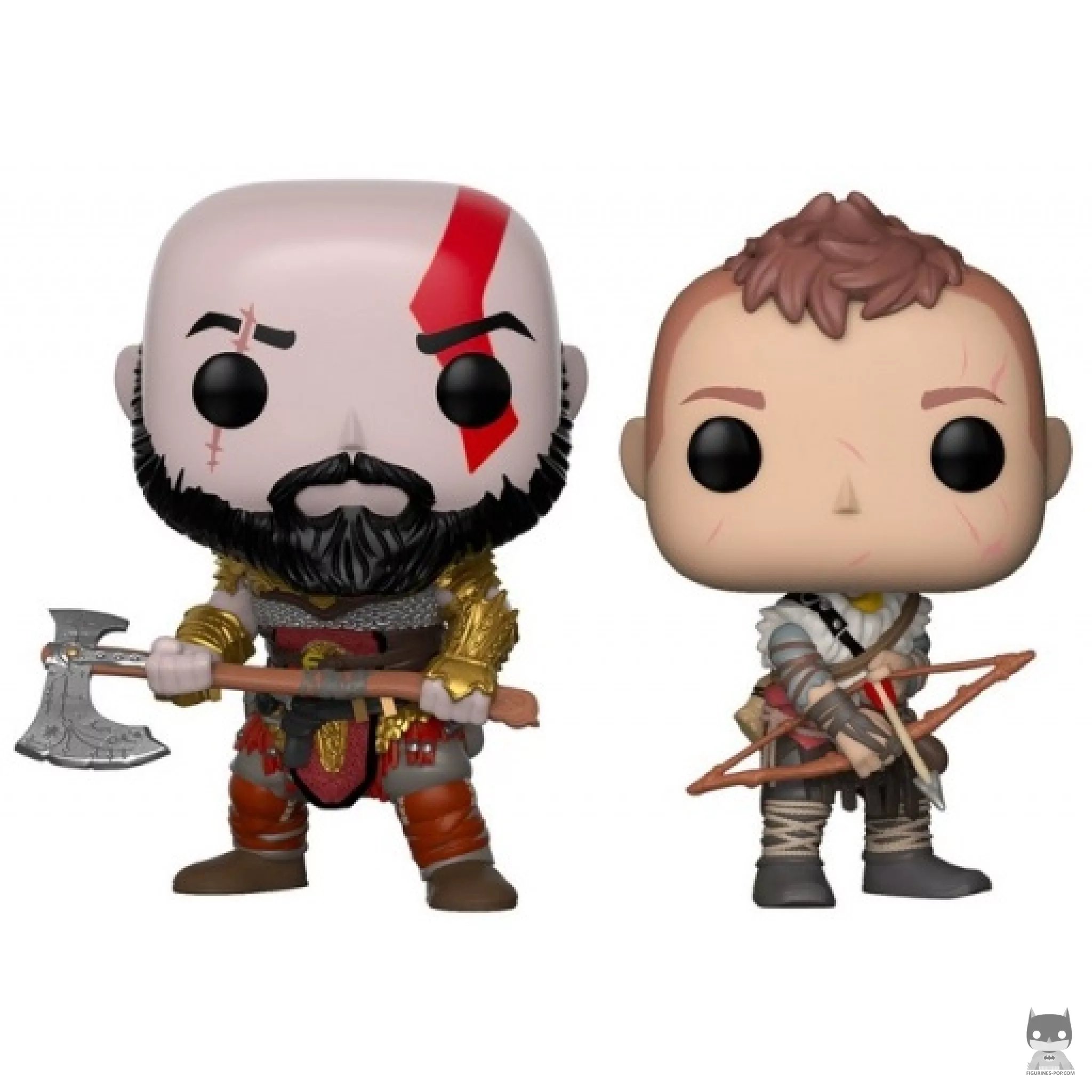 Figurine Funko POP Kratos & Atreus (God of War)