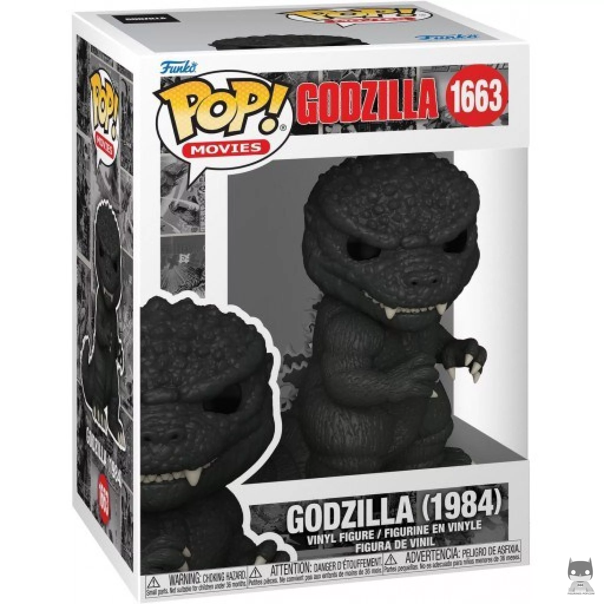 Figurine Funko POP Godzilla (1984) avec boîte