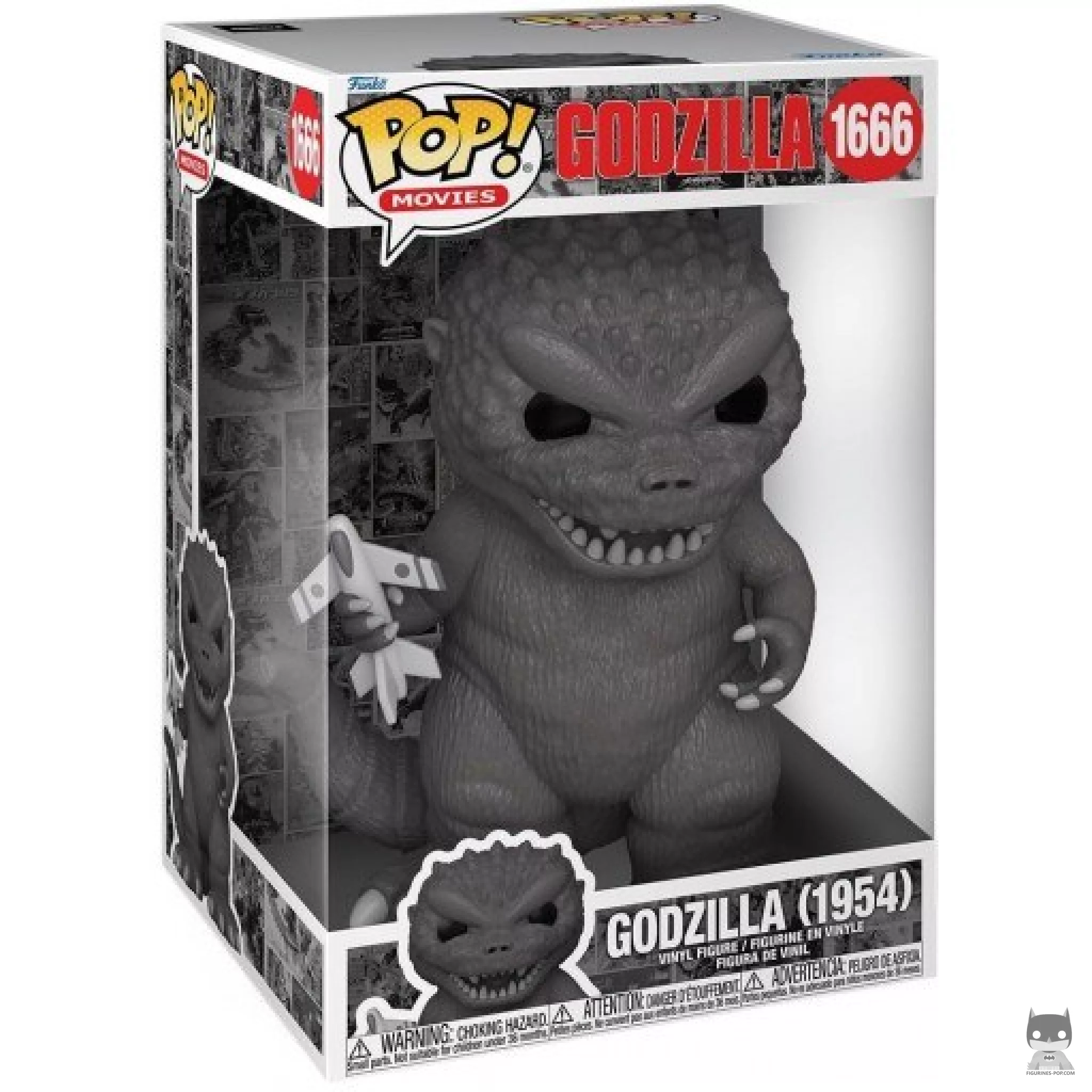 Figurine Funko POP Godzilla (1954) (SuperSized) avec boîte
