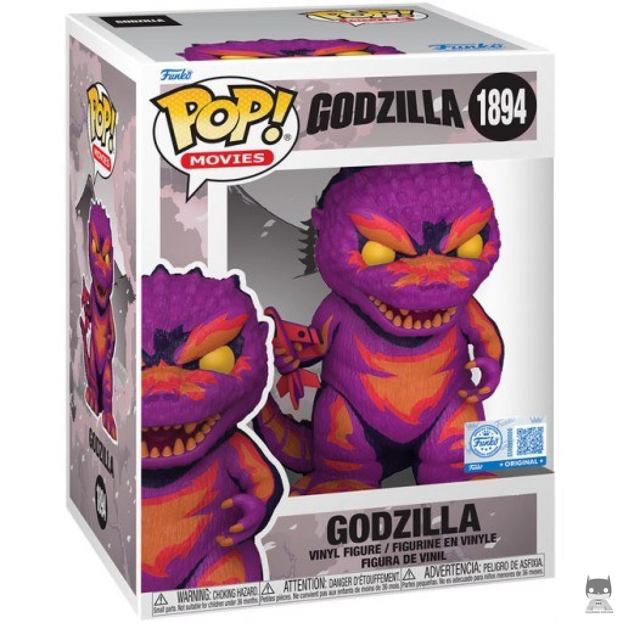 Figurine Funko POP Godzilla avec boîte