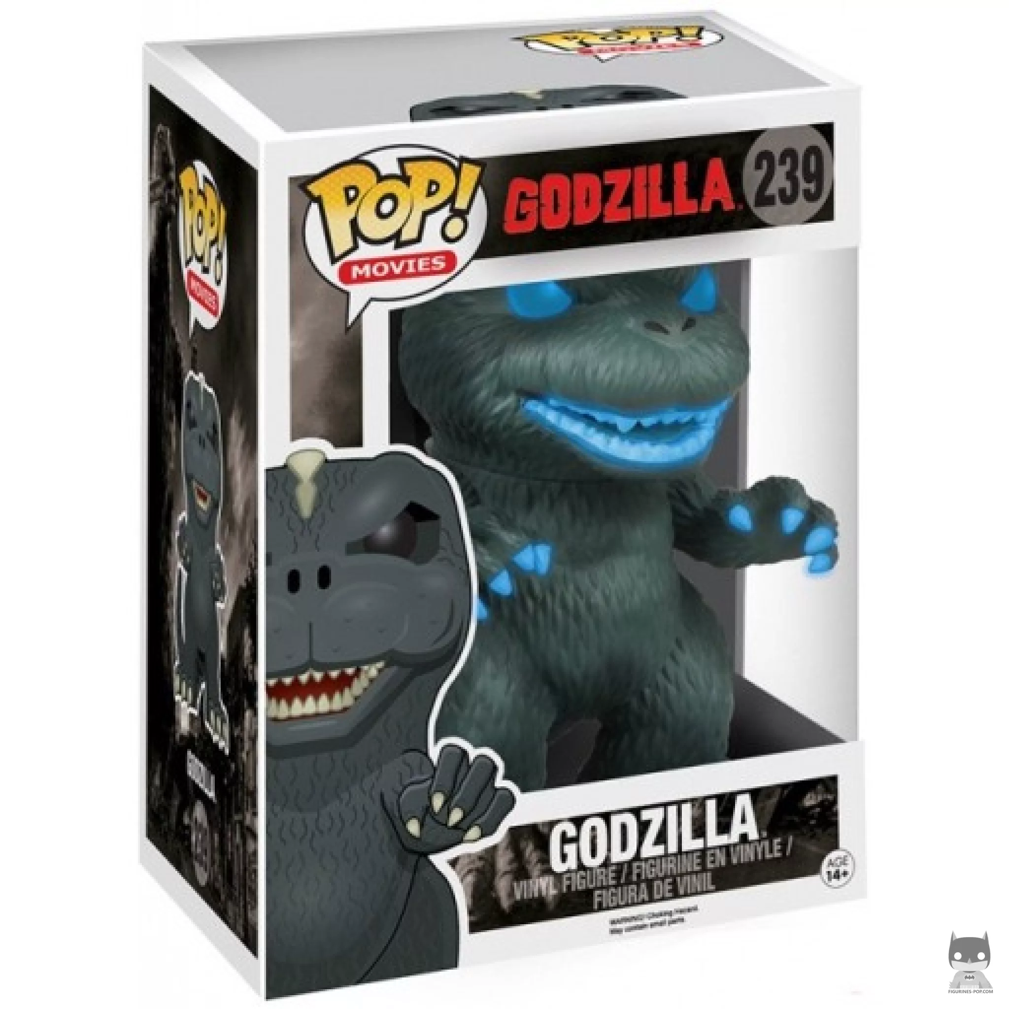 Figurine Funko POP Godzilla (Blue) (Supersized) avec boîte