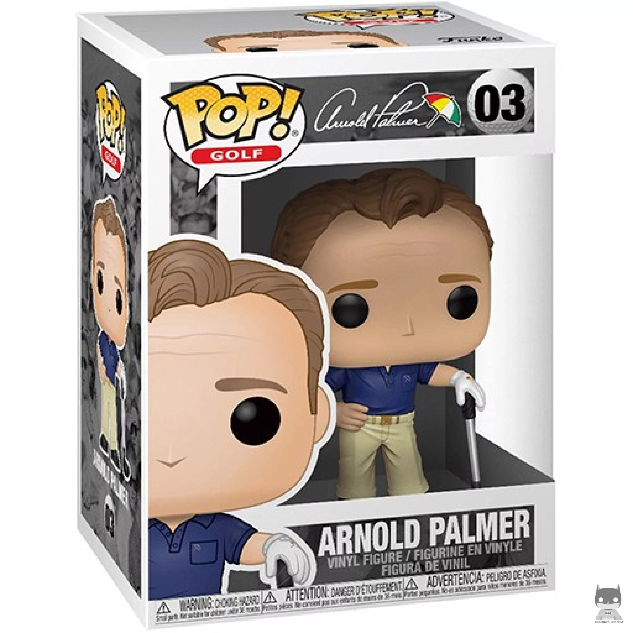 Figurine Funko POP Arnold Palmer avec boîte