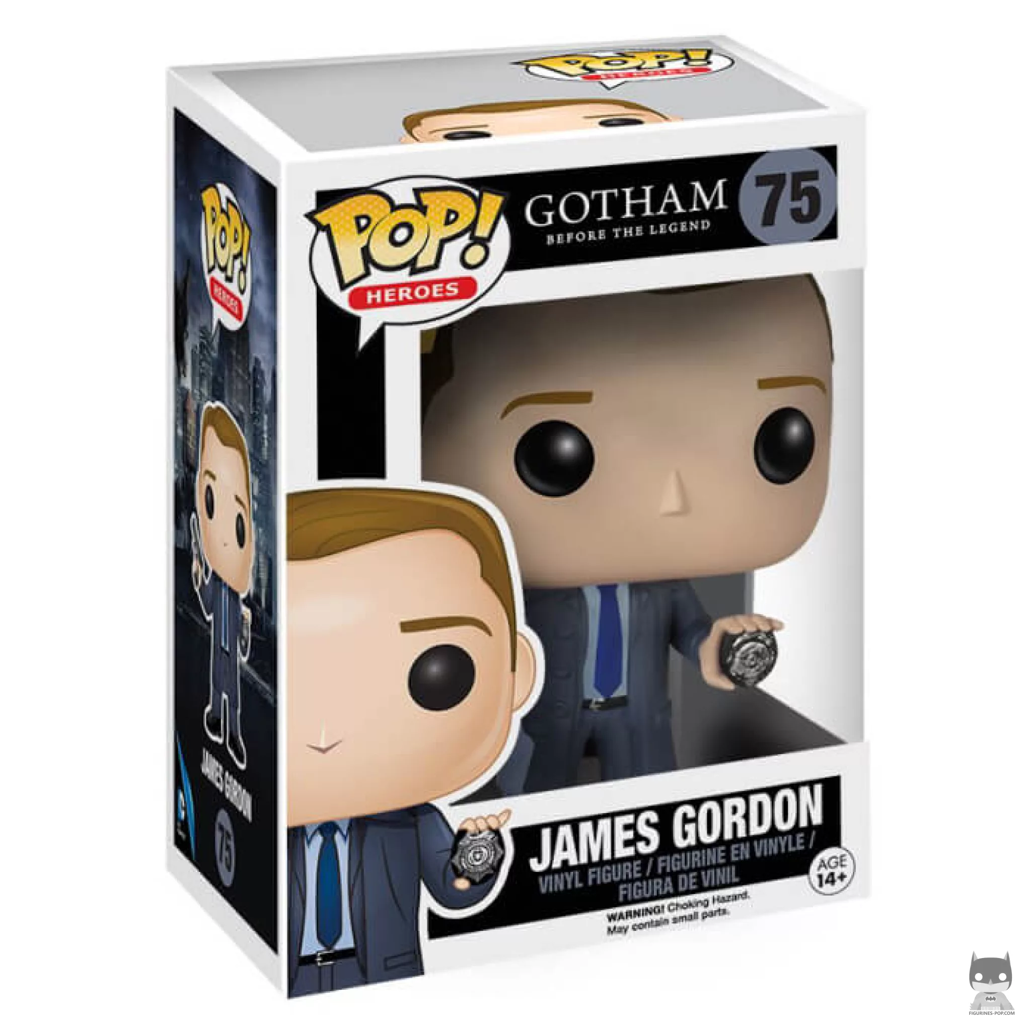 Figurine Funko POP James Gordon avec boîte