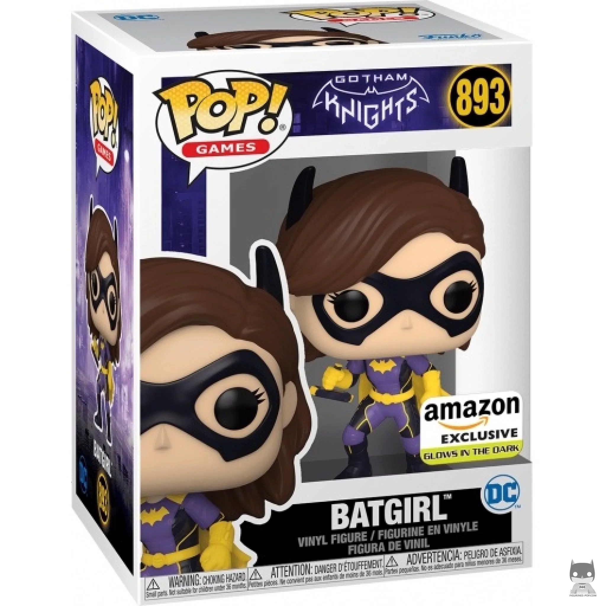 Figurine Funko POP Batgirl (Glow in the Dark) avec boîte