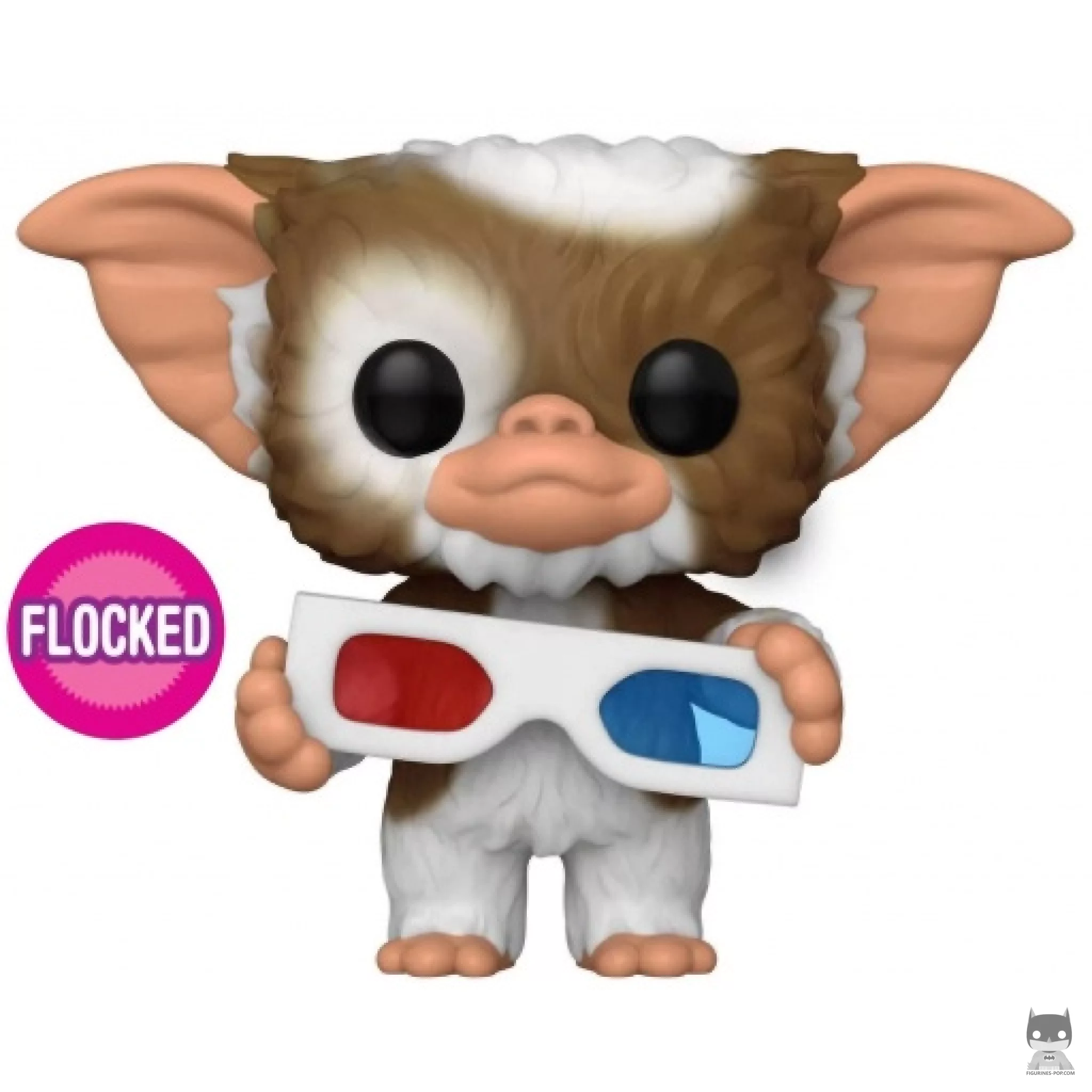 Figurine Funko POP Gizmo avec lunettes 3D (Flocked) (Gremlins)