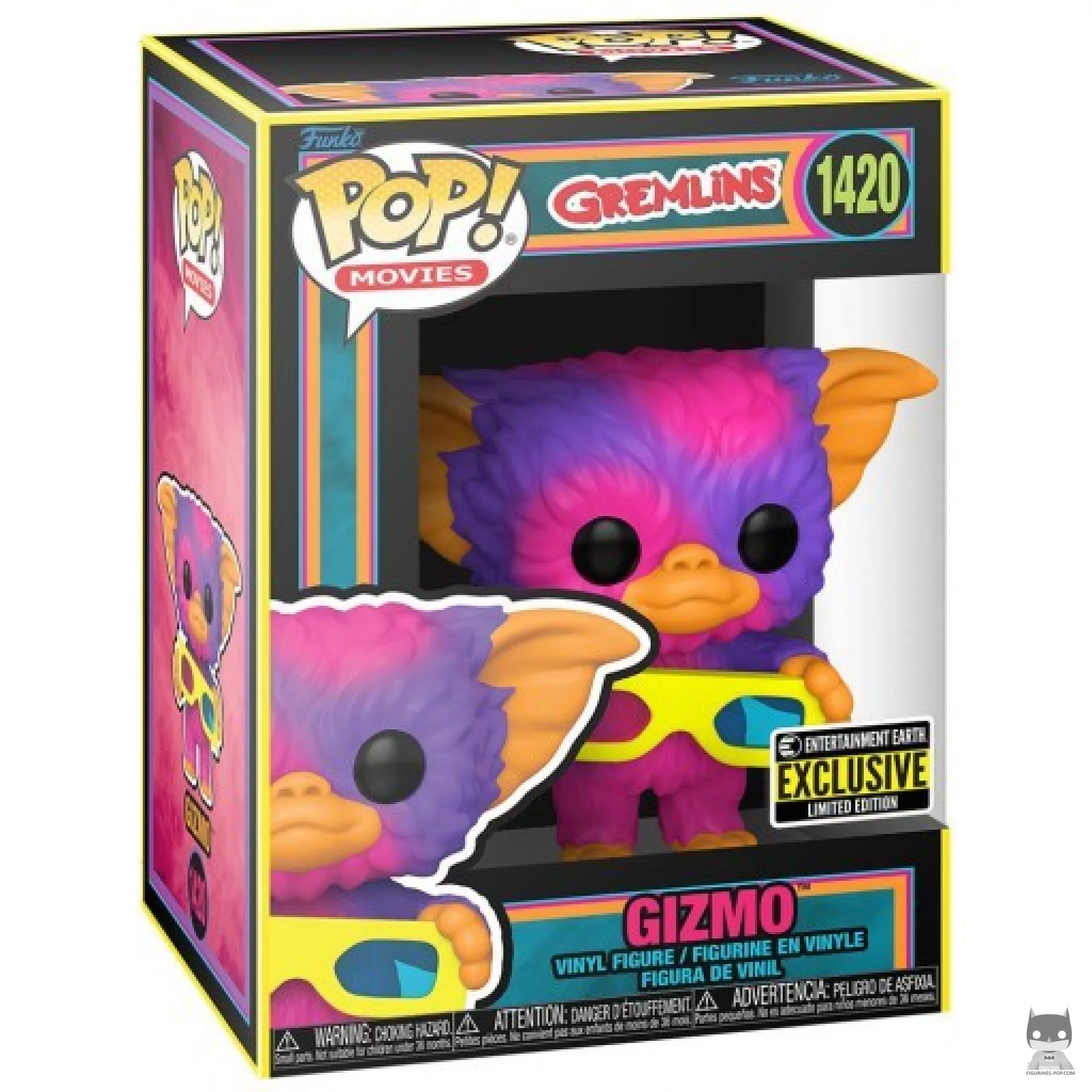 Figurine Funko POP Gizmo (Blacklight) avec boîte