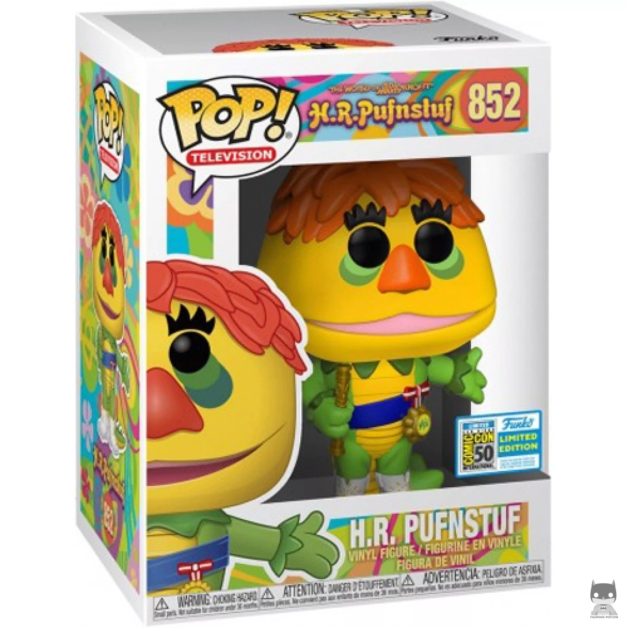 Figurine Funko POP H.R. Pufnstuf avec boîte