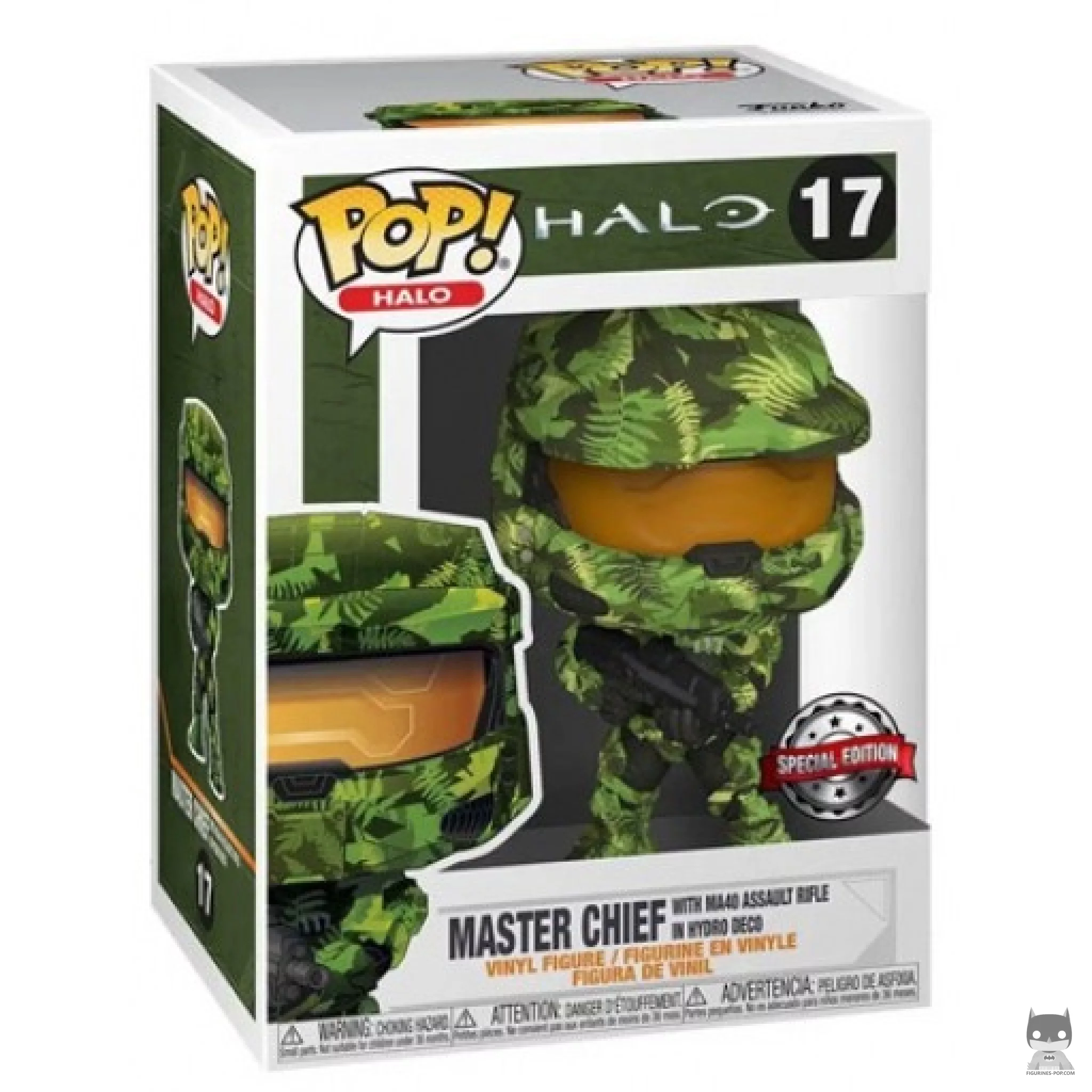 Figurine Funko POP Master Chief avec MA40 (Hydro Deco) avec boîte