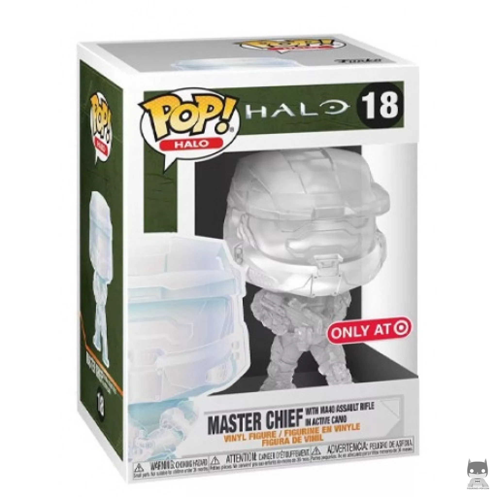 Figurine Funko POP Master Chief avec MA40 (Camouflage) avec boîte