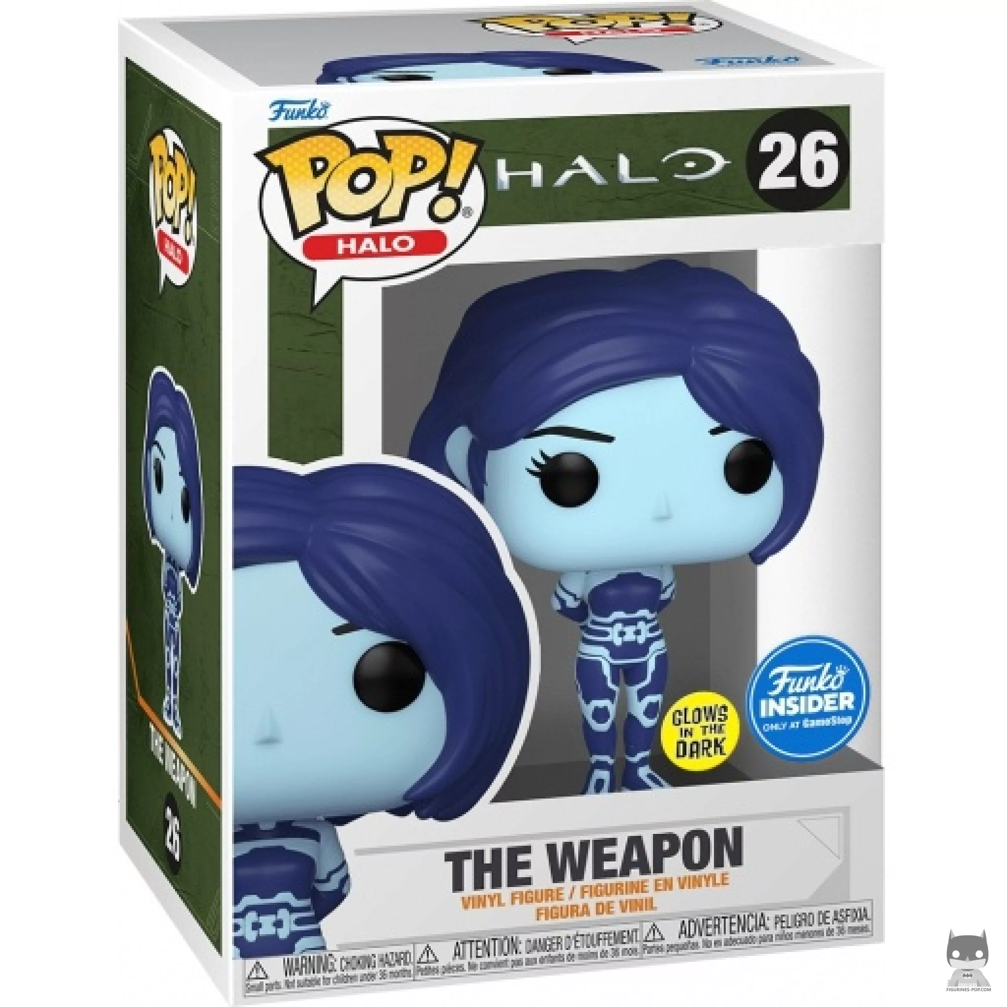Figurine Funko POP L'Arme (Glow in the Dark) avec boîte