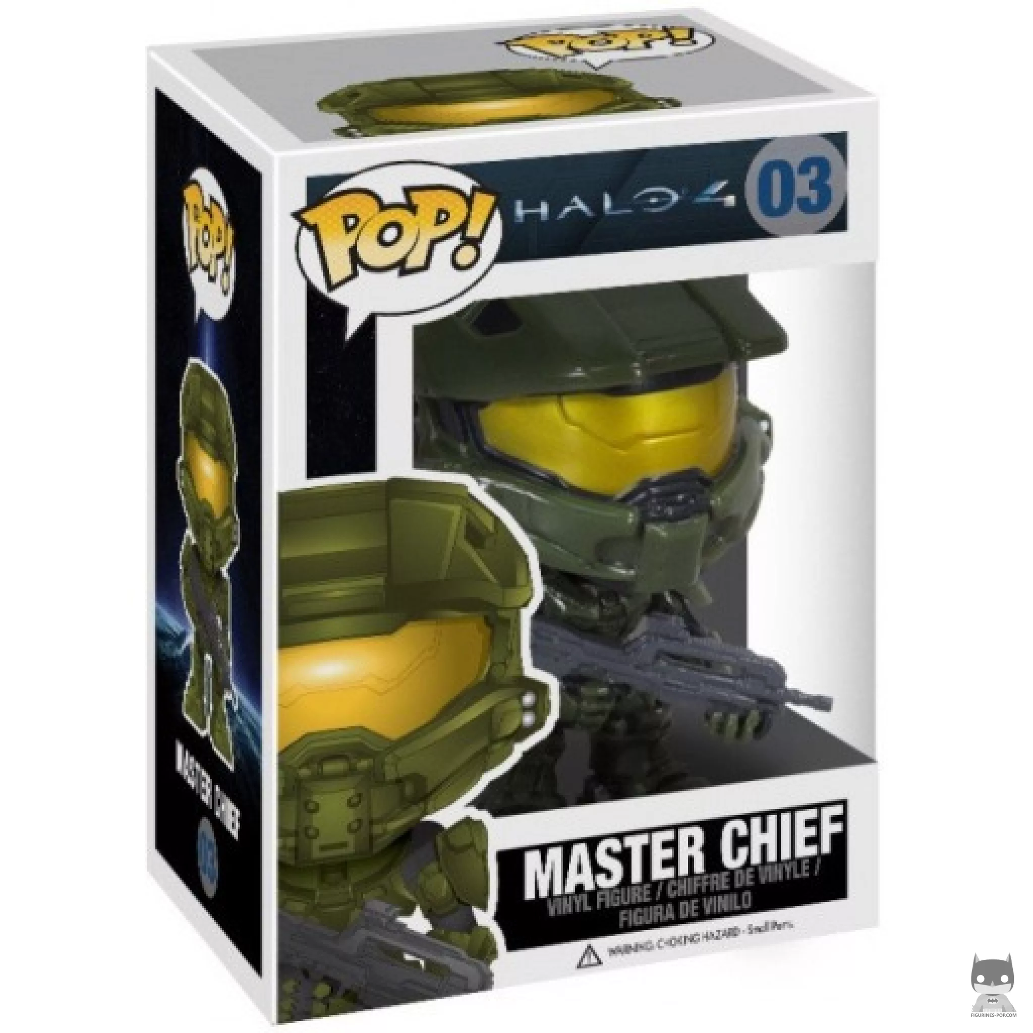 Figurine Funko POP Master Chief avec boîte
