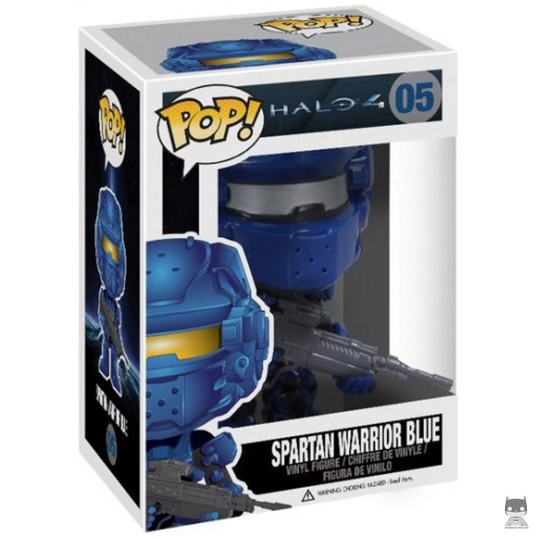 Figurine Funko POP Spartan Warrior (Green) avec boîte