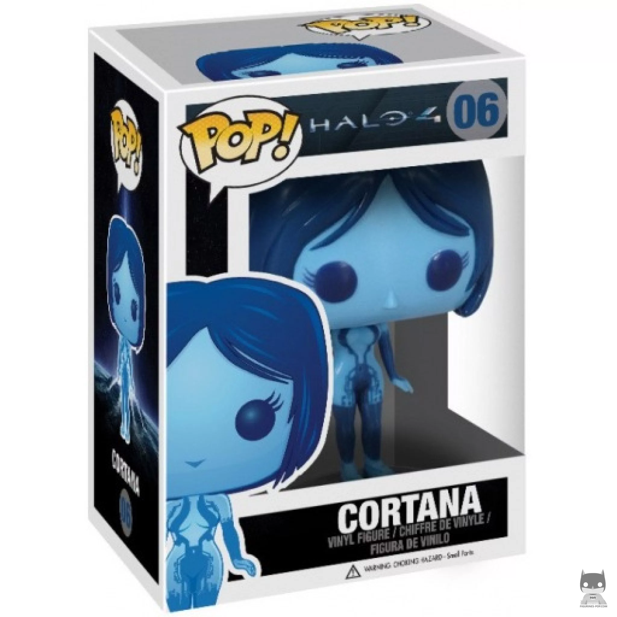 Figurine Funko POP Cortana avec boîte
