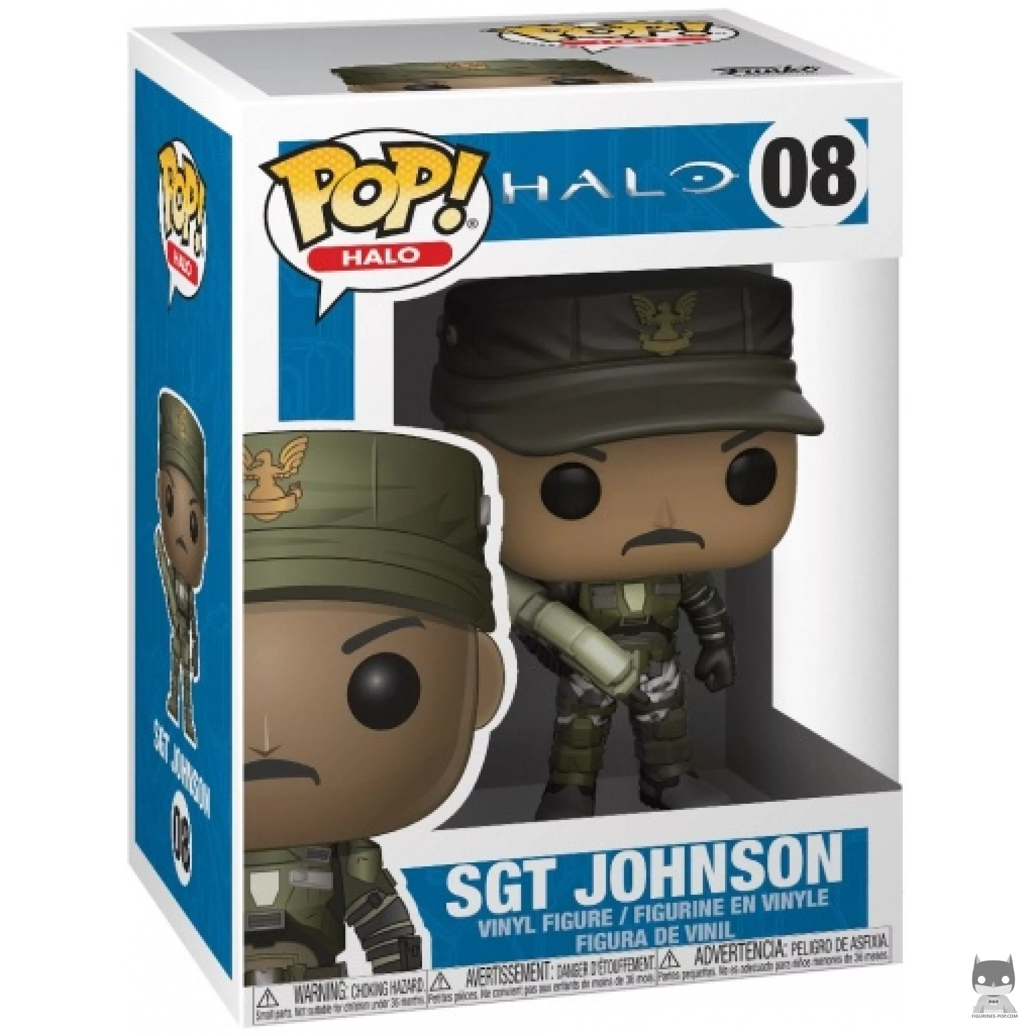 Figurine Funko POP Sgt. Johnson avec boîte