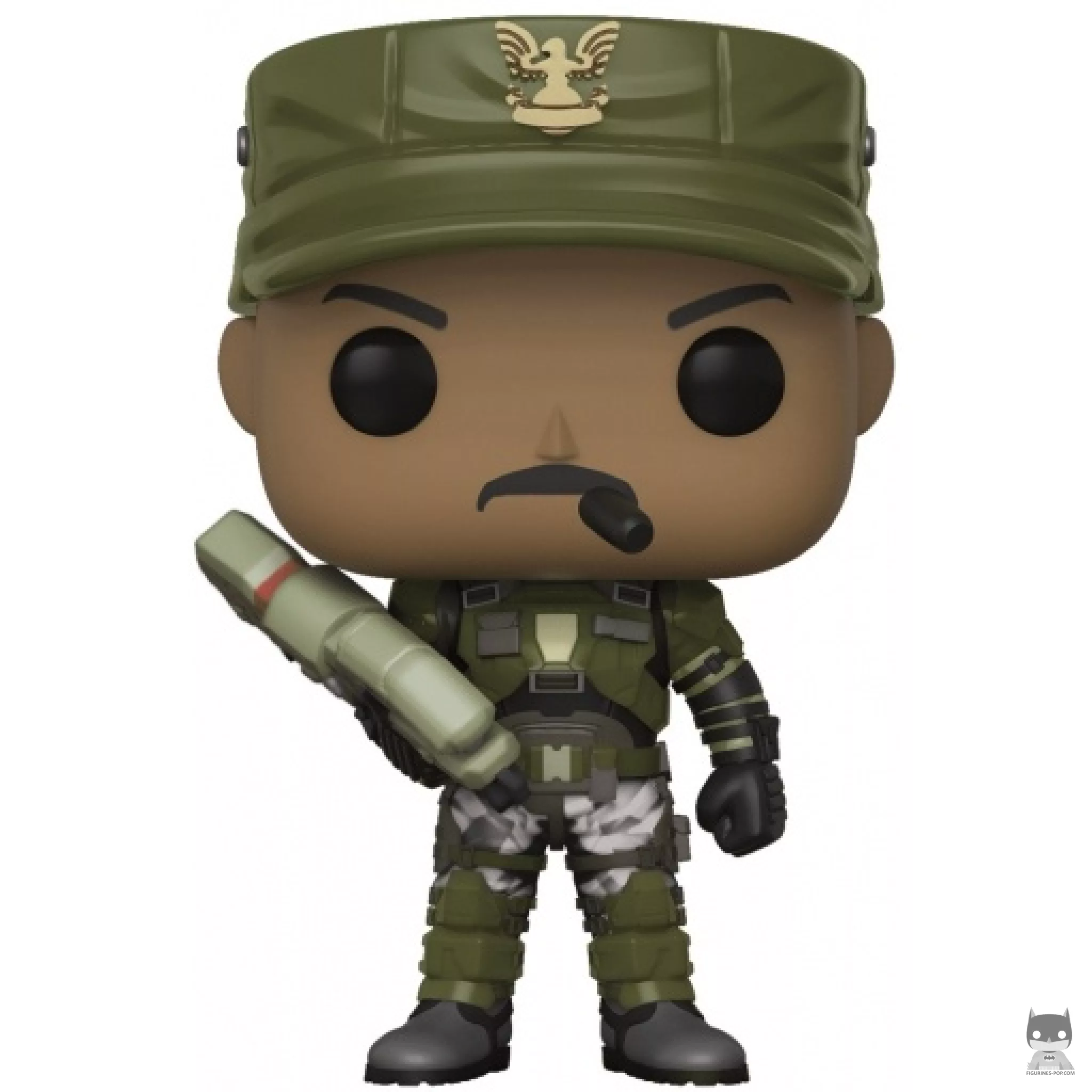 Figurine Funko POP Sgt. Johnson avec un Cigare (Chase) (Halo)