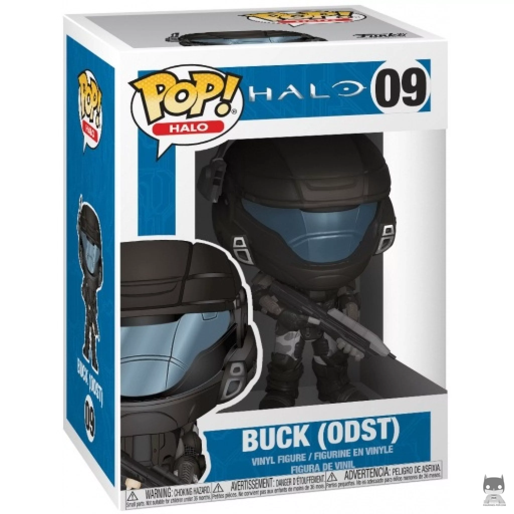 Figurine Funko POP Buck (ODST) avec boîte