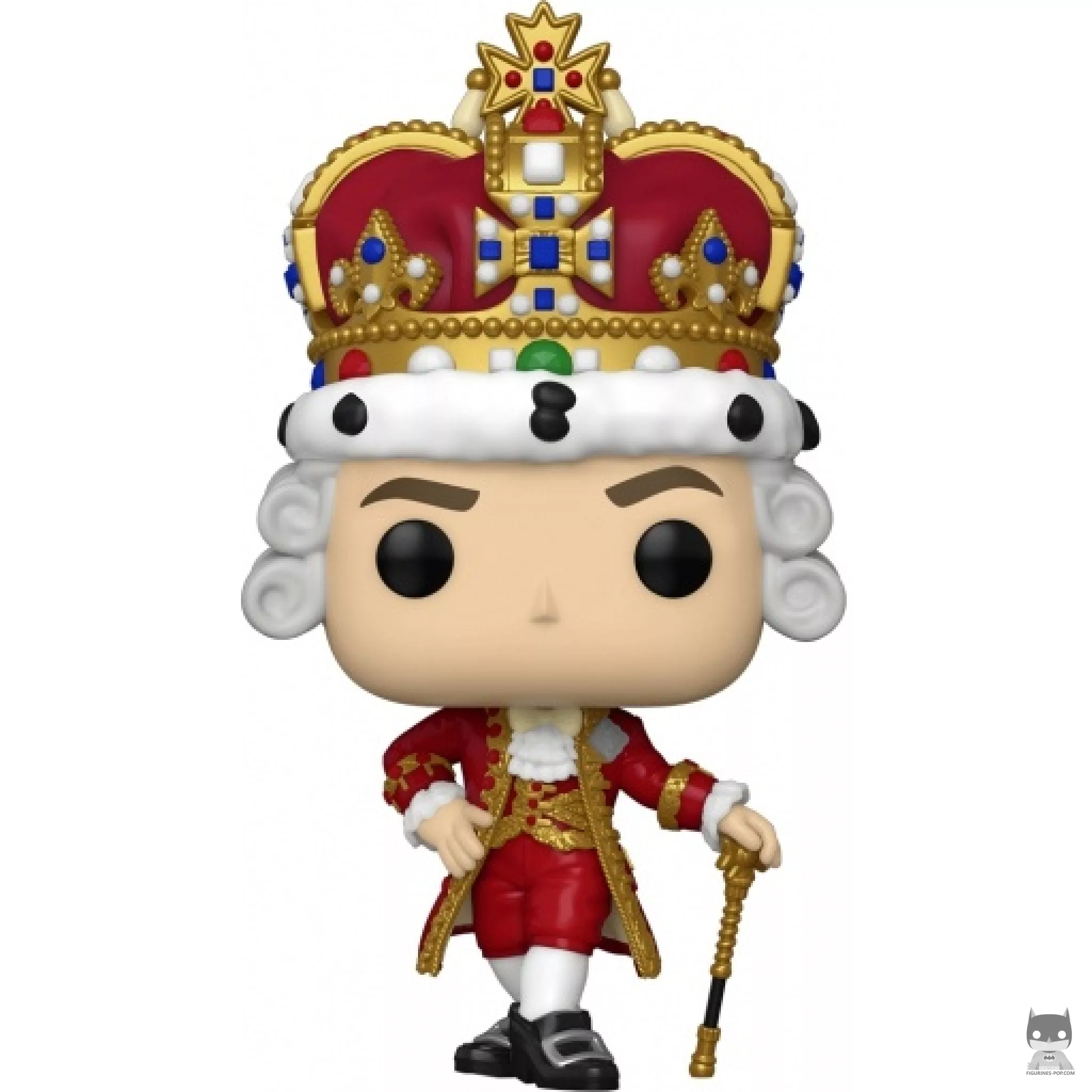Figurine Funko POP Roi George (Rouge) (Hamilton)