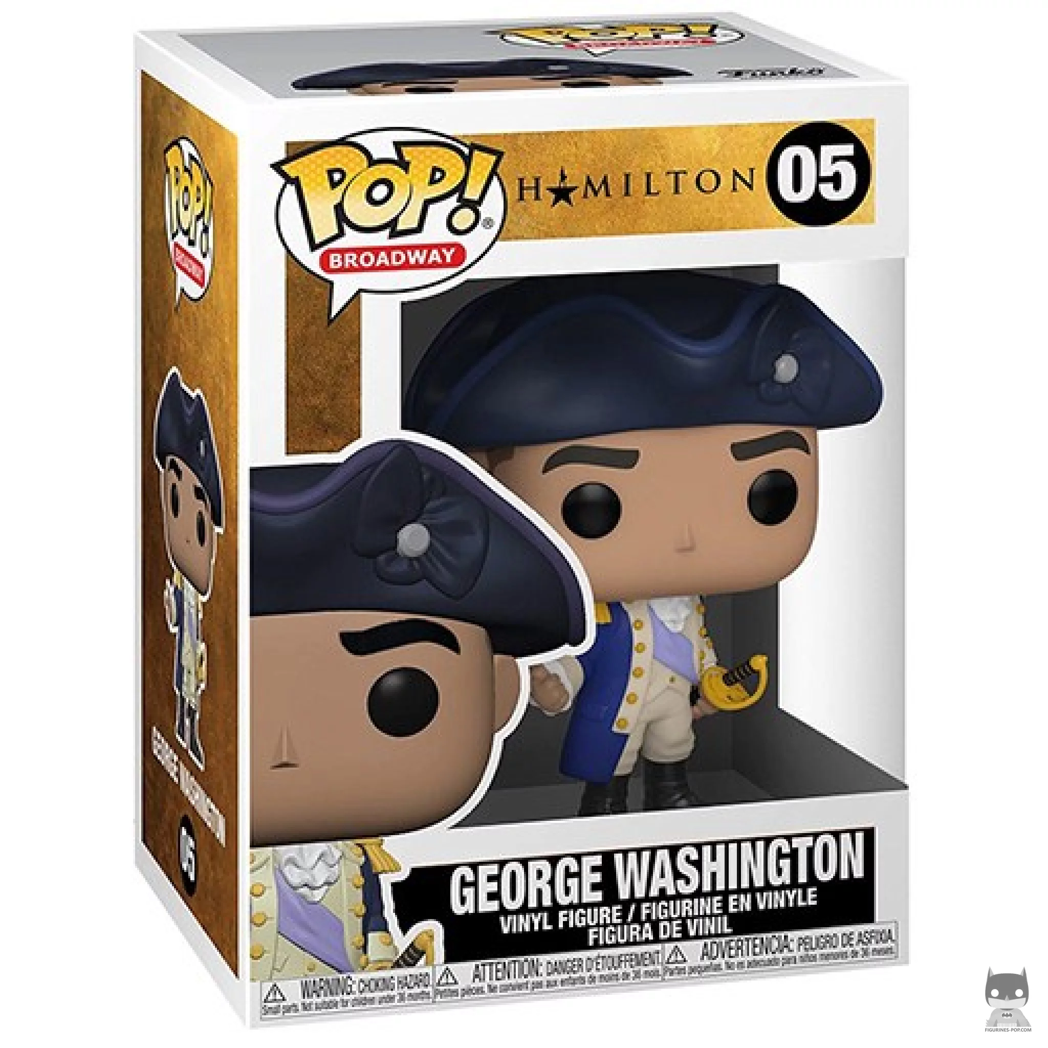 Figurine Funko POP George Washington avec boîte
