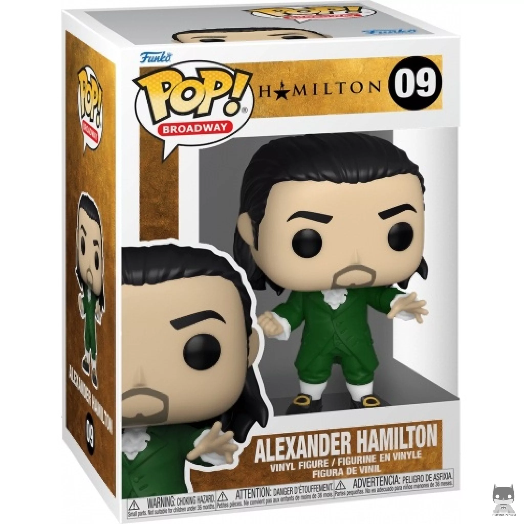 Figurine Funko POP Alexander Hamilton avec boîte