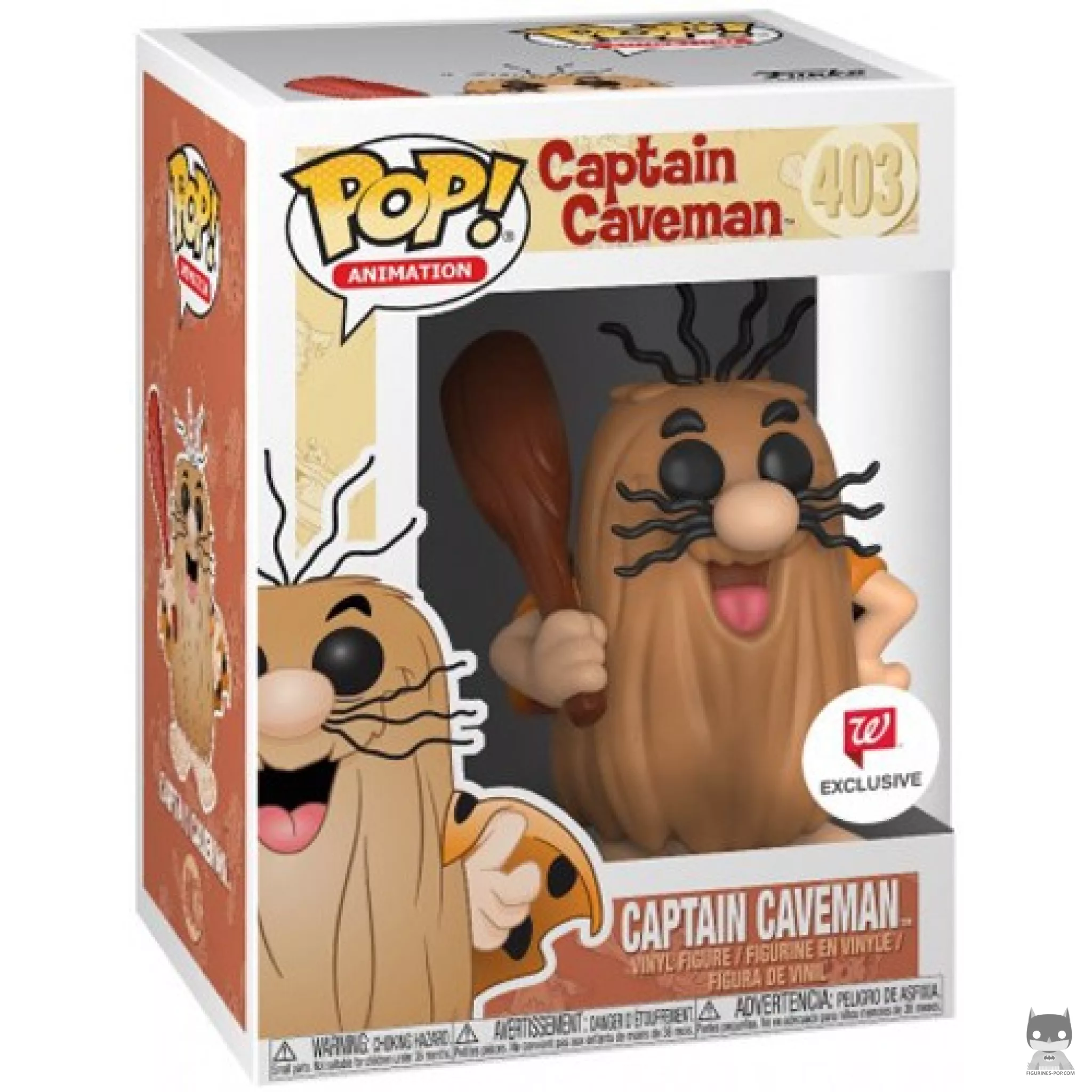 Figurine Funko POP Captain Caveman avec boîte