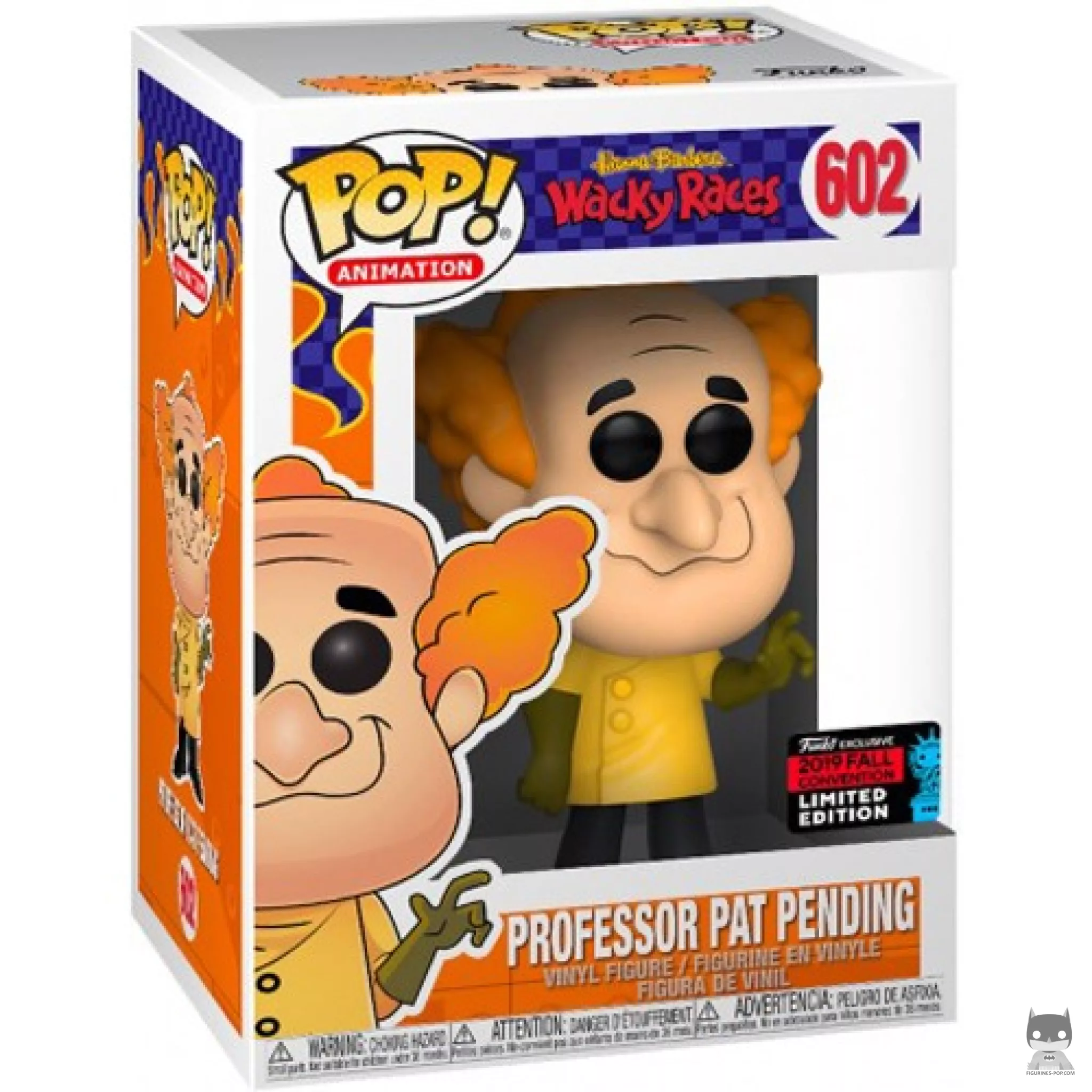 Figurine Funko POP Professor Pat Pending avec boîte