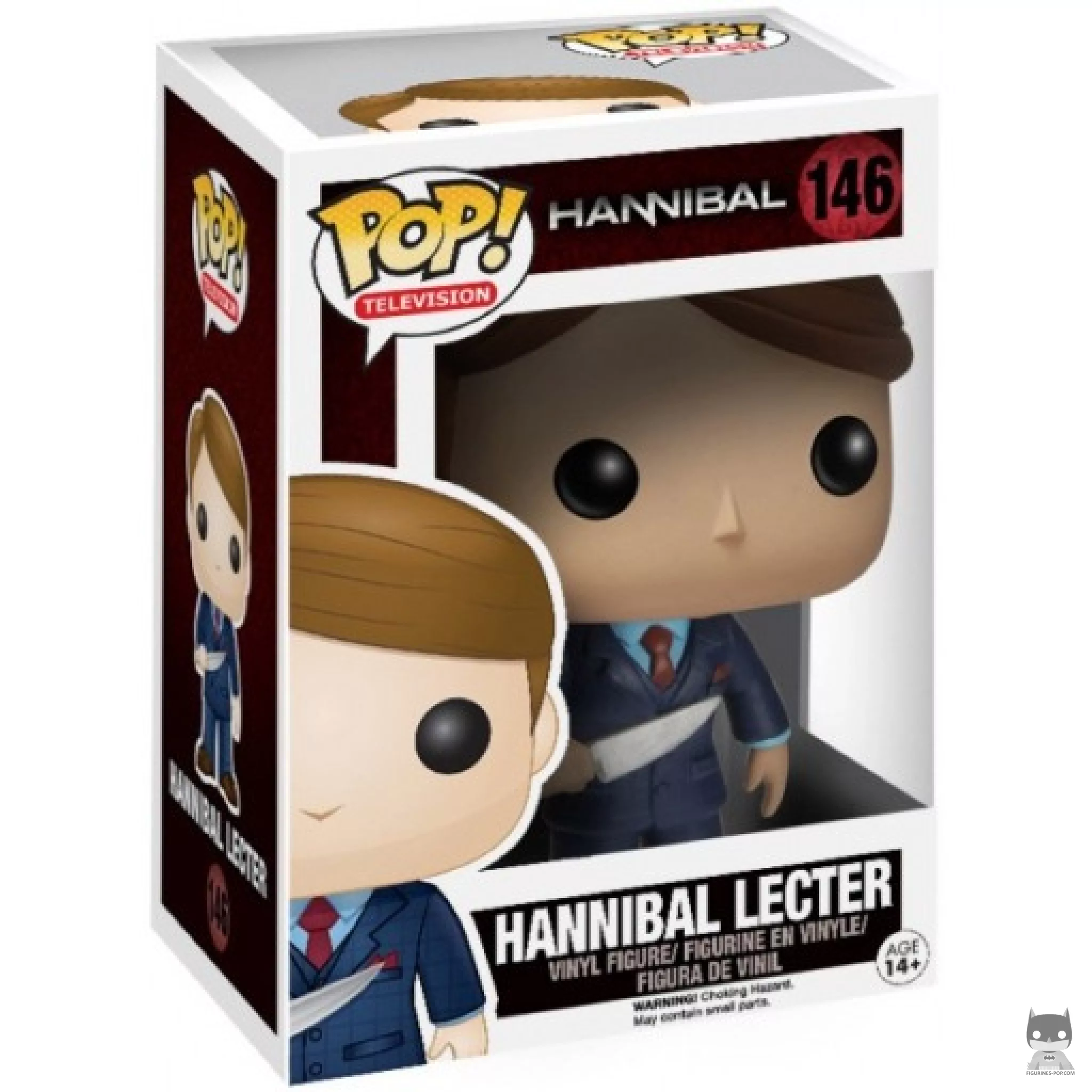 Figurine Funko POP Hannibal Lecter avec boîte