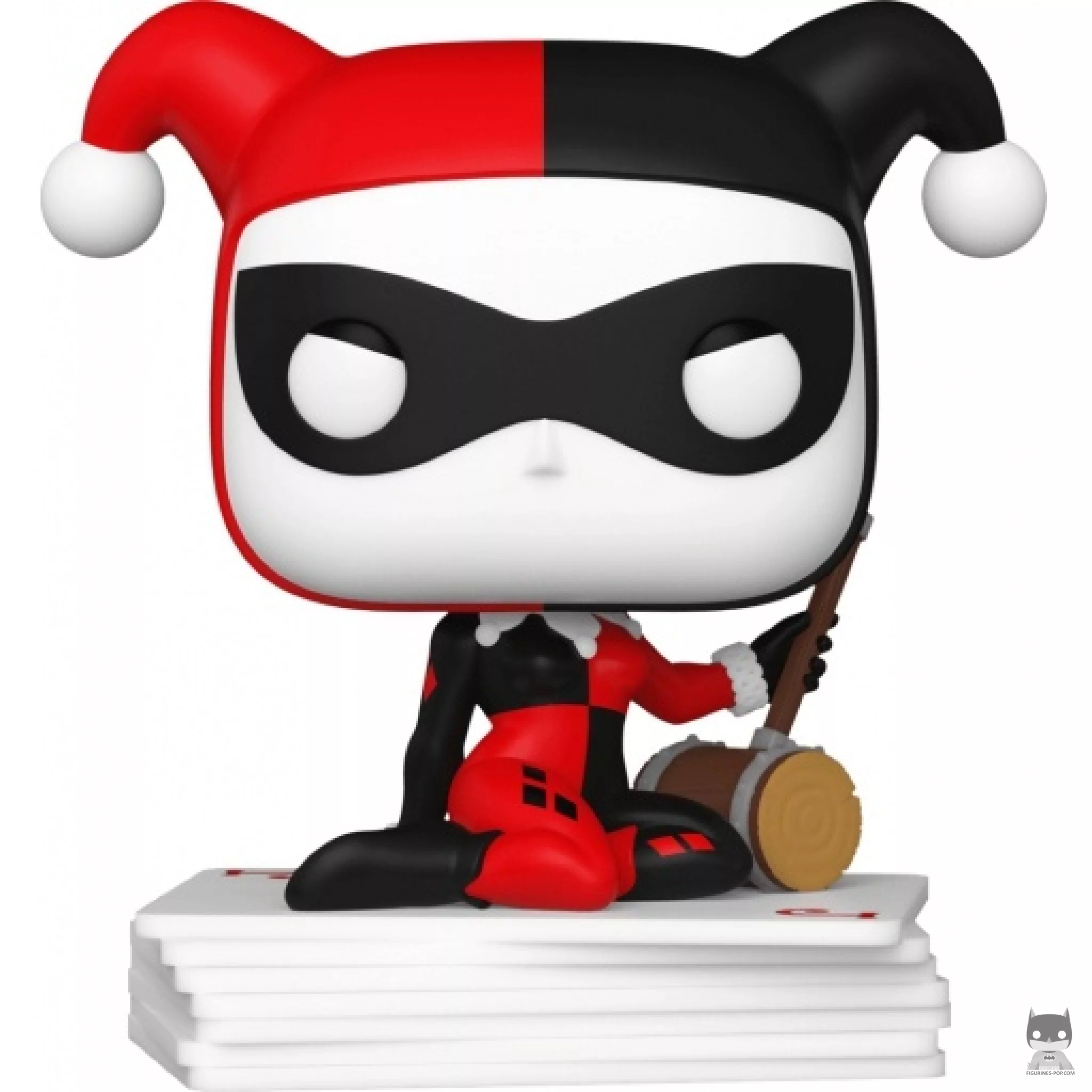Figurine Funko POP harley Quinn avec Cartes (Harley Quinn 30 ans)